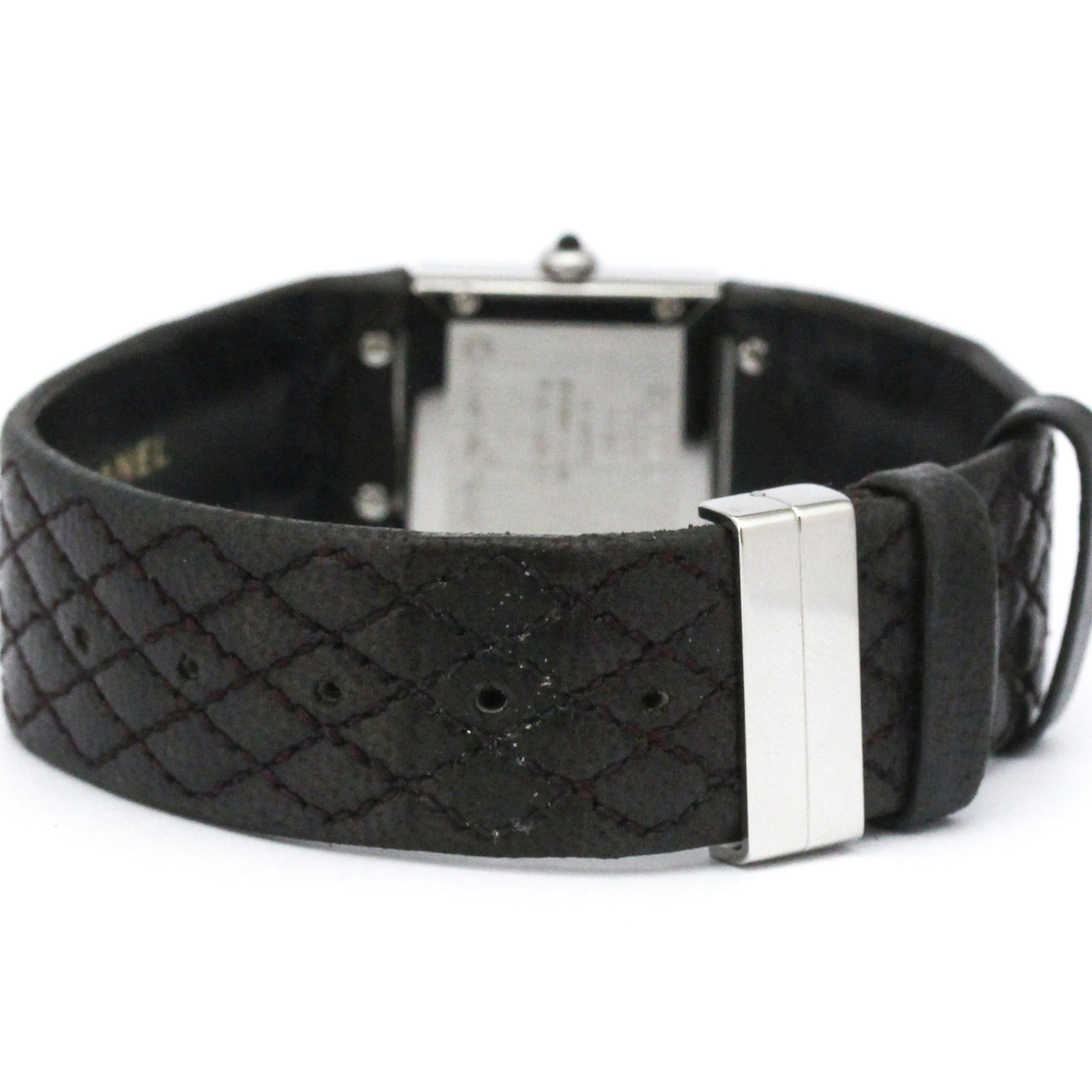 Chanel Matelasse H0116 Black Dial 19mm Watch