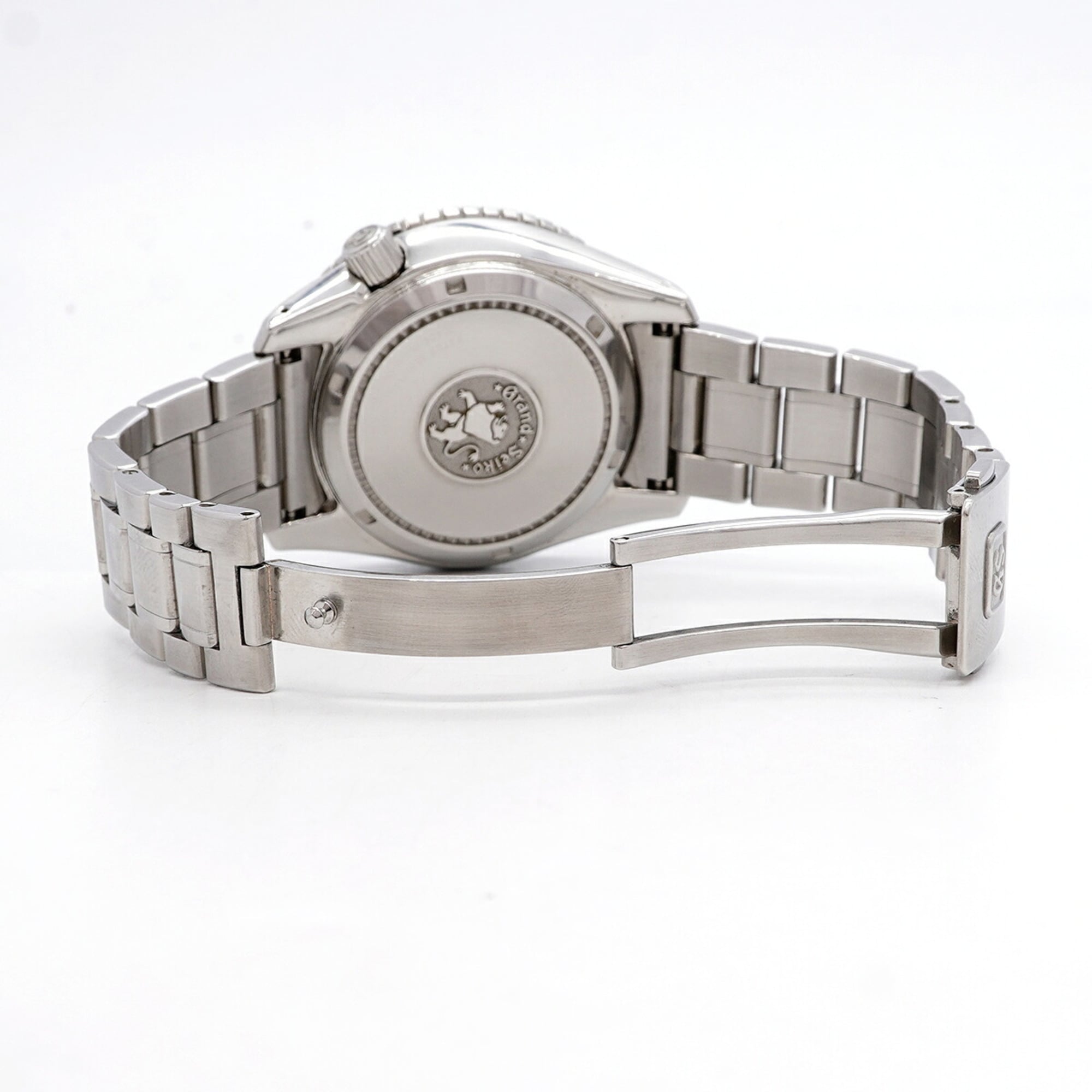 Grand Seiko Seiko Grand GMT Power Reserve SBGE001 Black Dial 44mm Watch