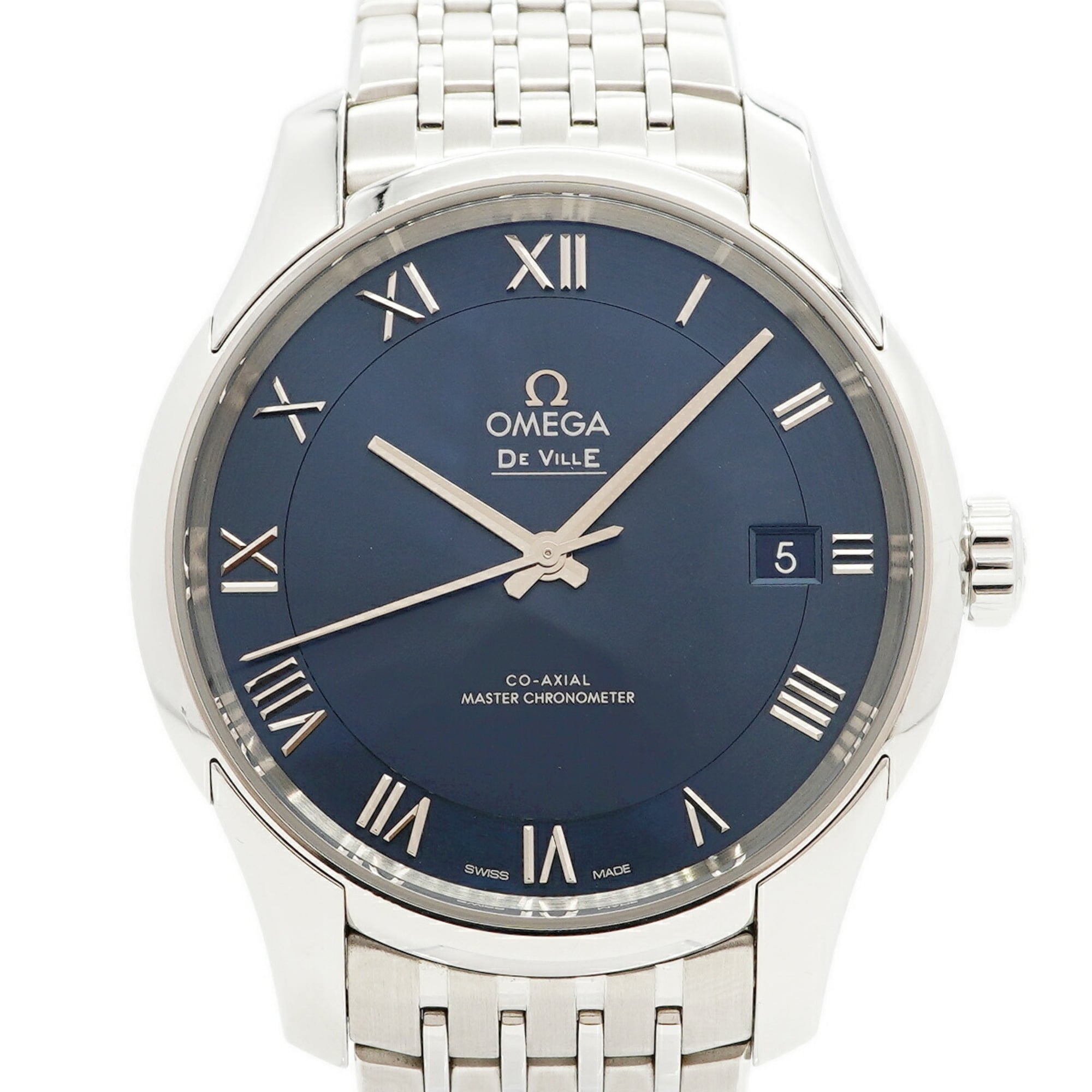 Omega De Ville 433.10.41.21.03.001 Blue Dial 41mm Watch