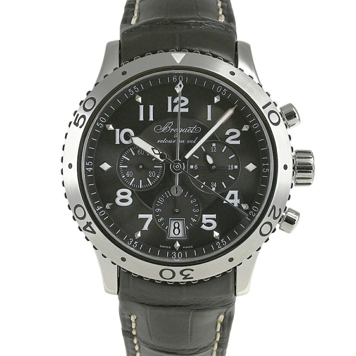 Breguet XXI 3810ST/92/9ZU Gray Dial 43mm Watch