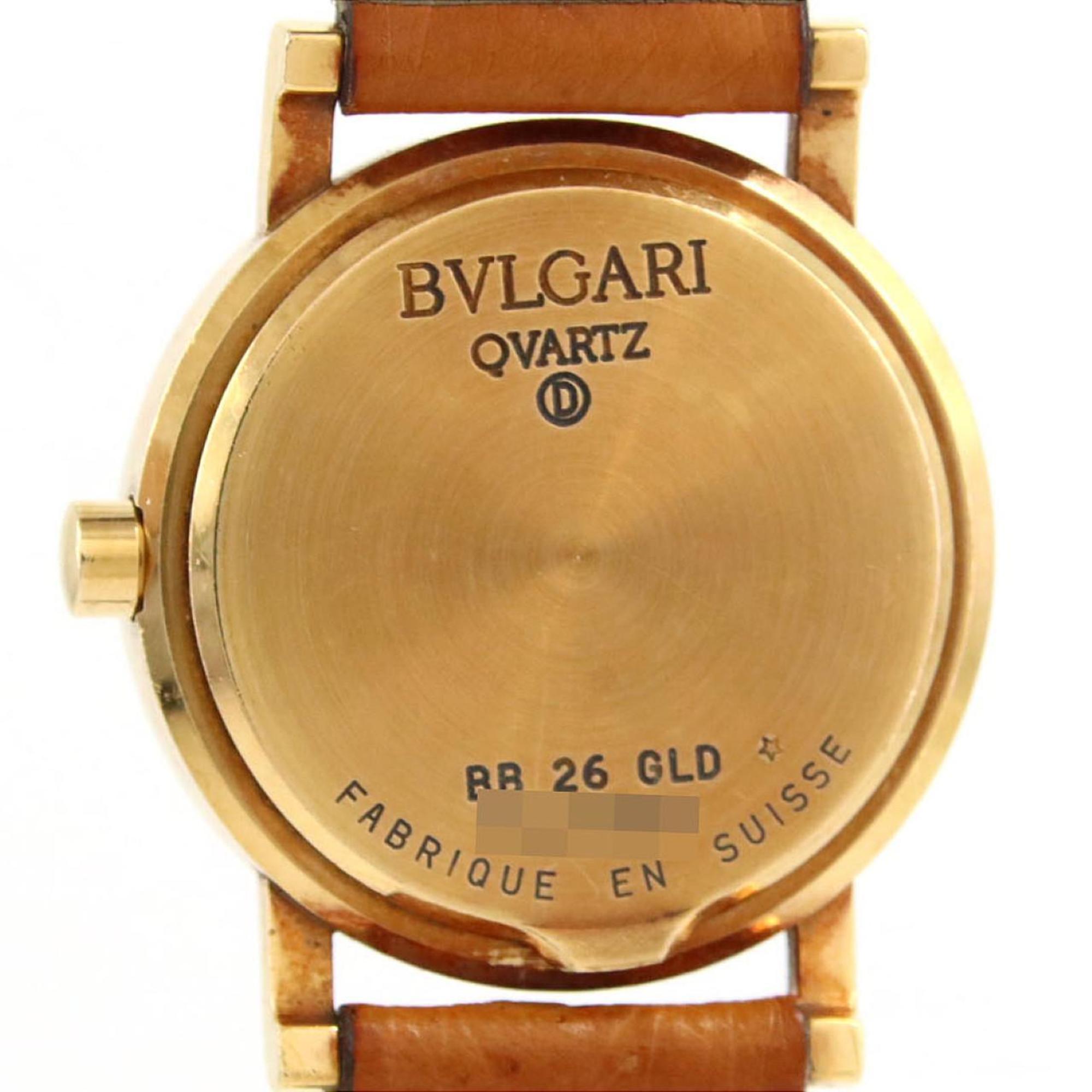Bulgari YG BB26GL BB26GLD quartzhorloge