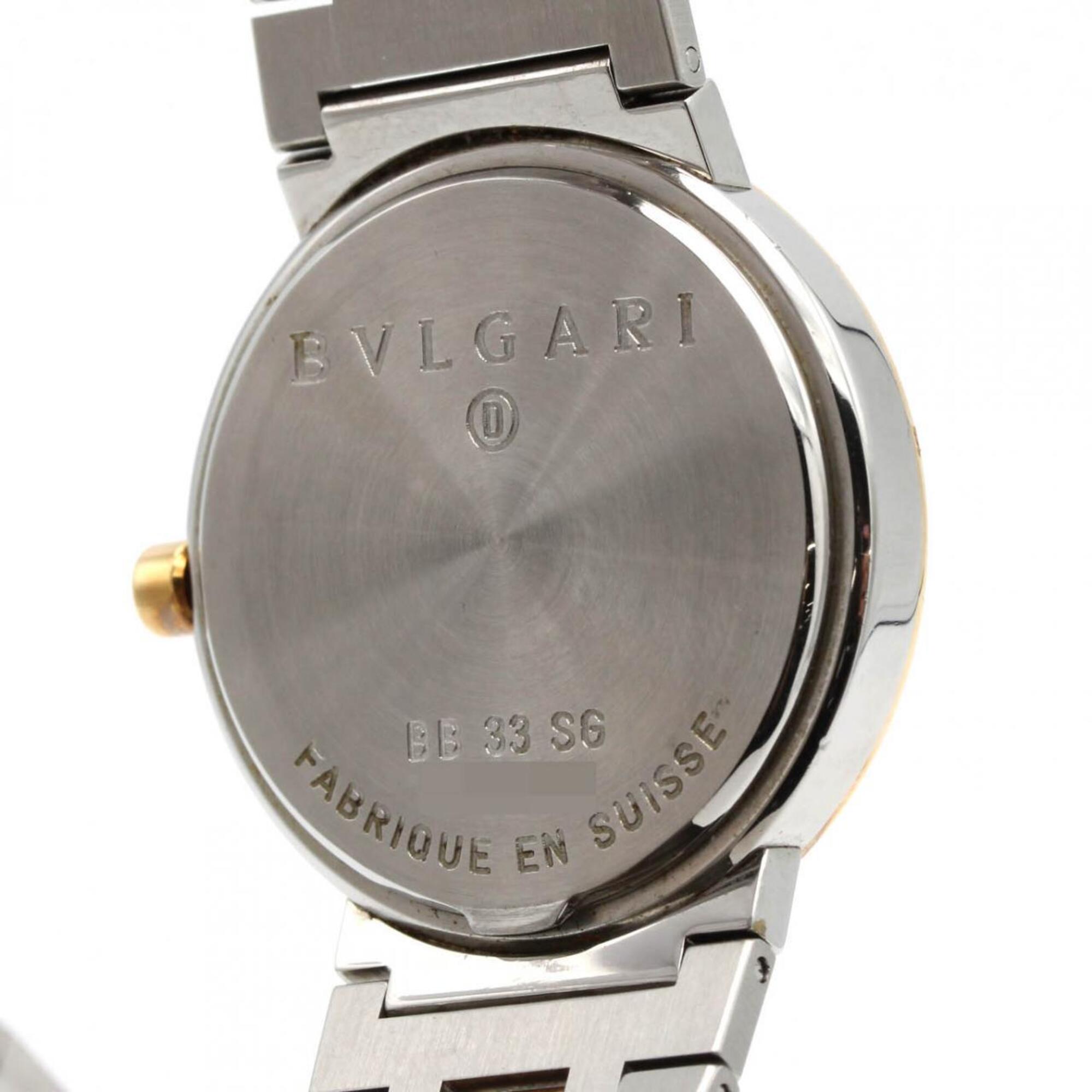 Montre Bvlgari Combination BB33SG/BB33SGD Noir avec cadran de 33 mm