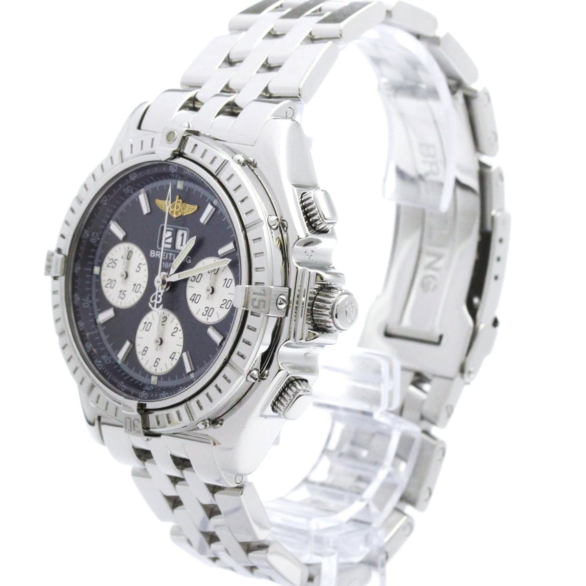 Breitling Crosswind A44355 Gray Dial 44mm Watch