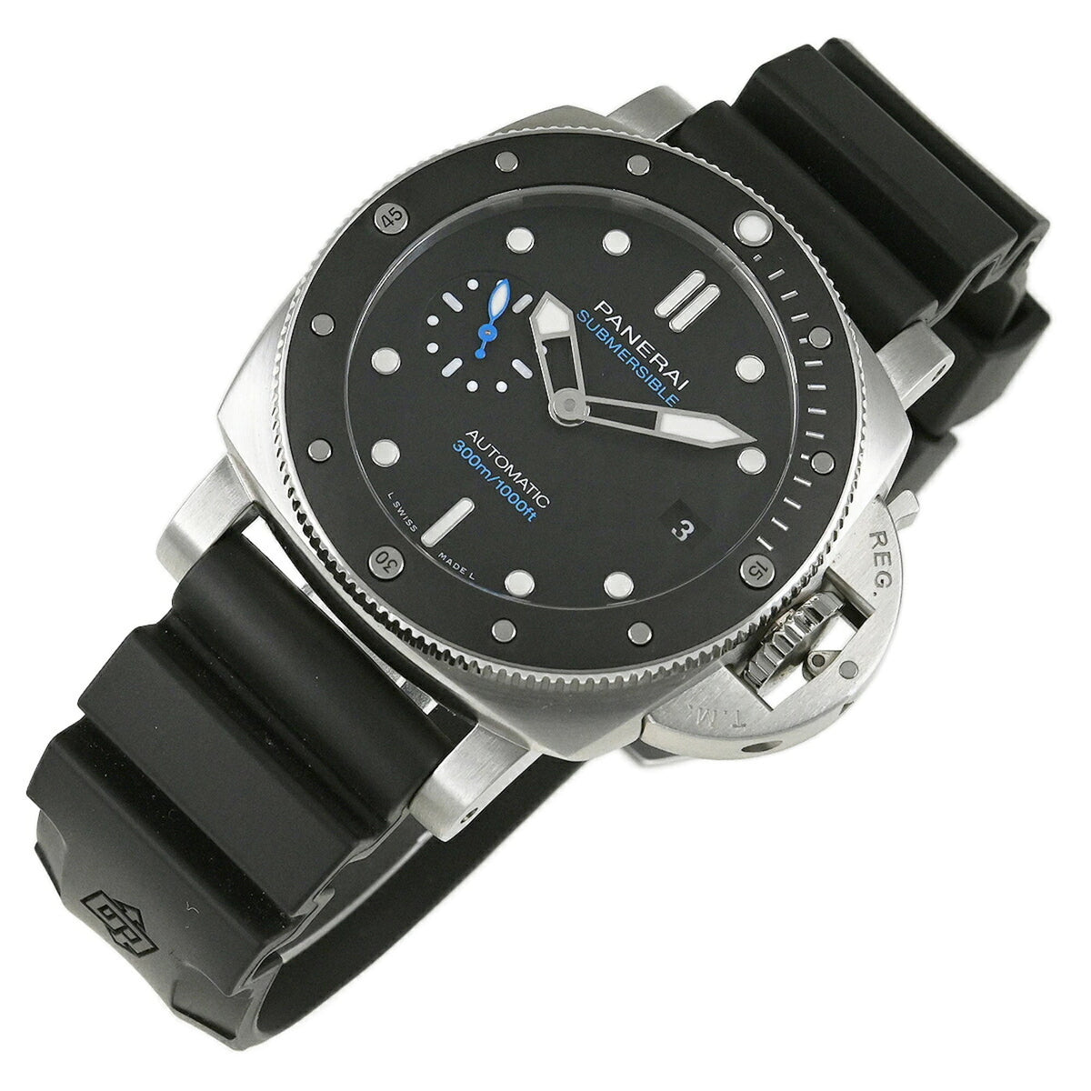 Panerai Submersible PAM01683 Black Dial 42mm Watch