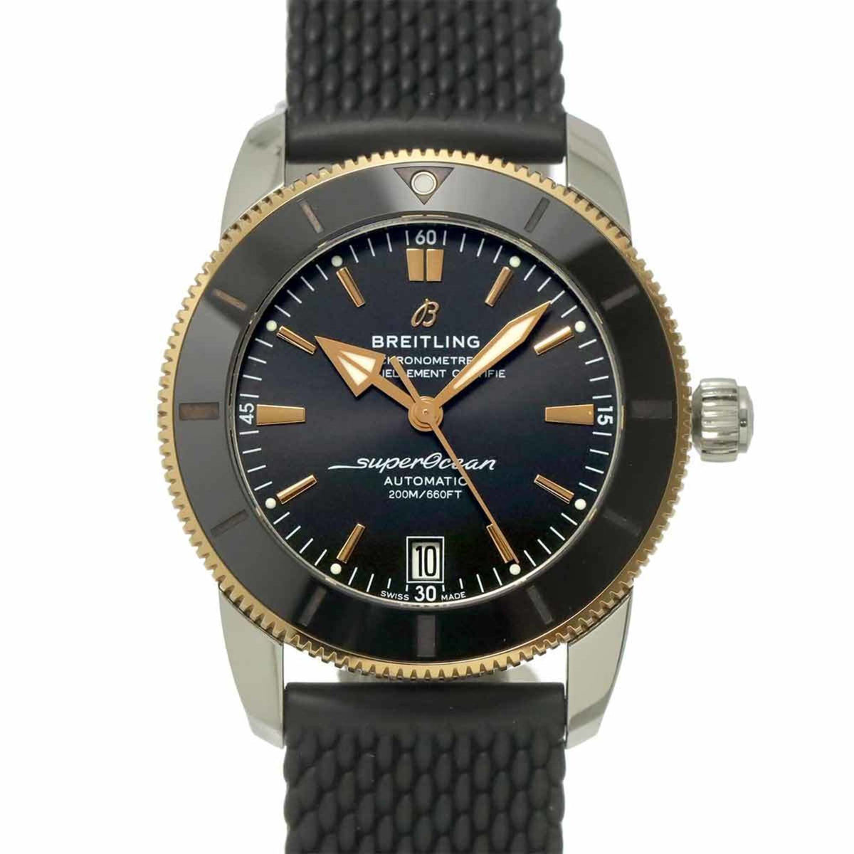 Breitling Superocean Heritage B20 UB2010 Black Dial 42mm Watch