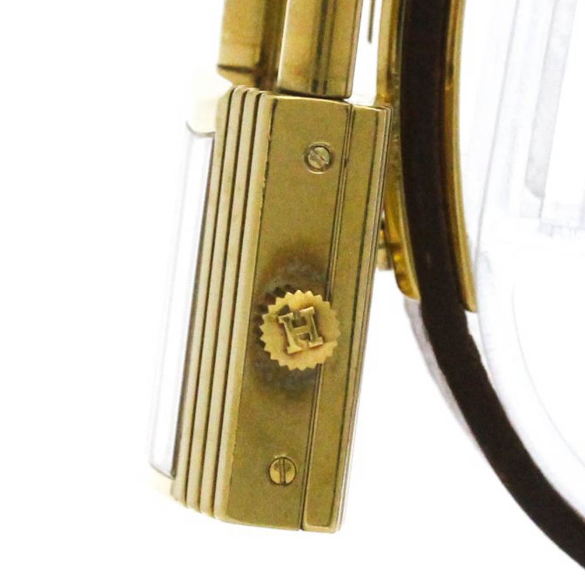 HERMES Kelly-horloge, verguld, leer, quartz, dameshorloge BKE1.201