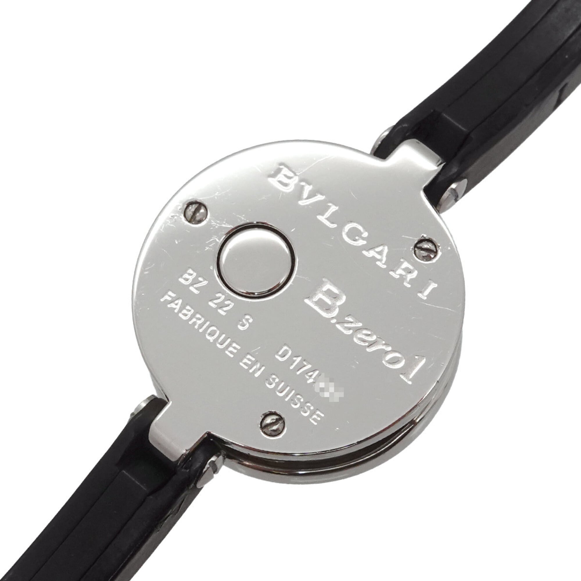 Bvlgari Bulgari BVLGARI B-Zero1 BZ22S horloge met zwarte wijzerplaat, 22 mm