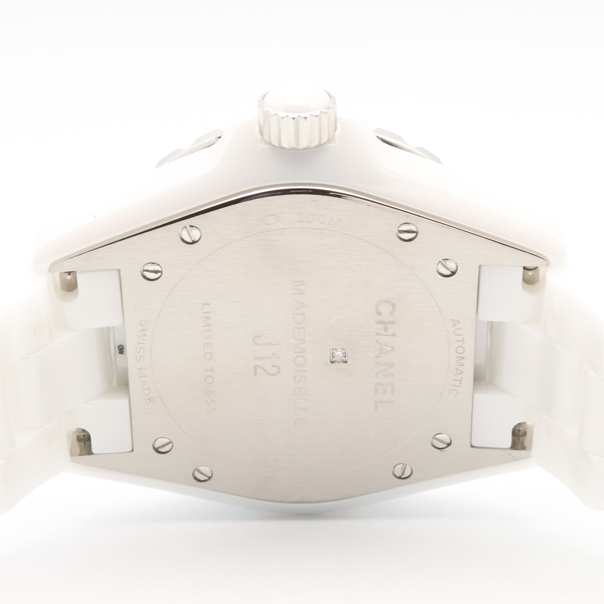 Chanel J12 H5241 White Dial Ceramic 38mm Watch