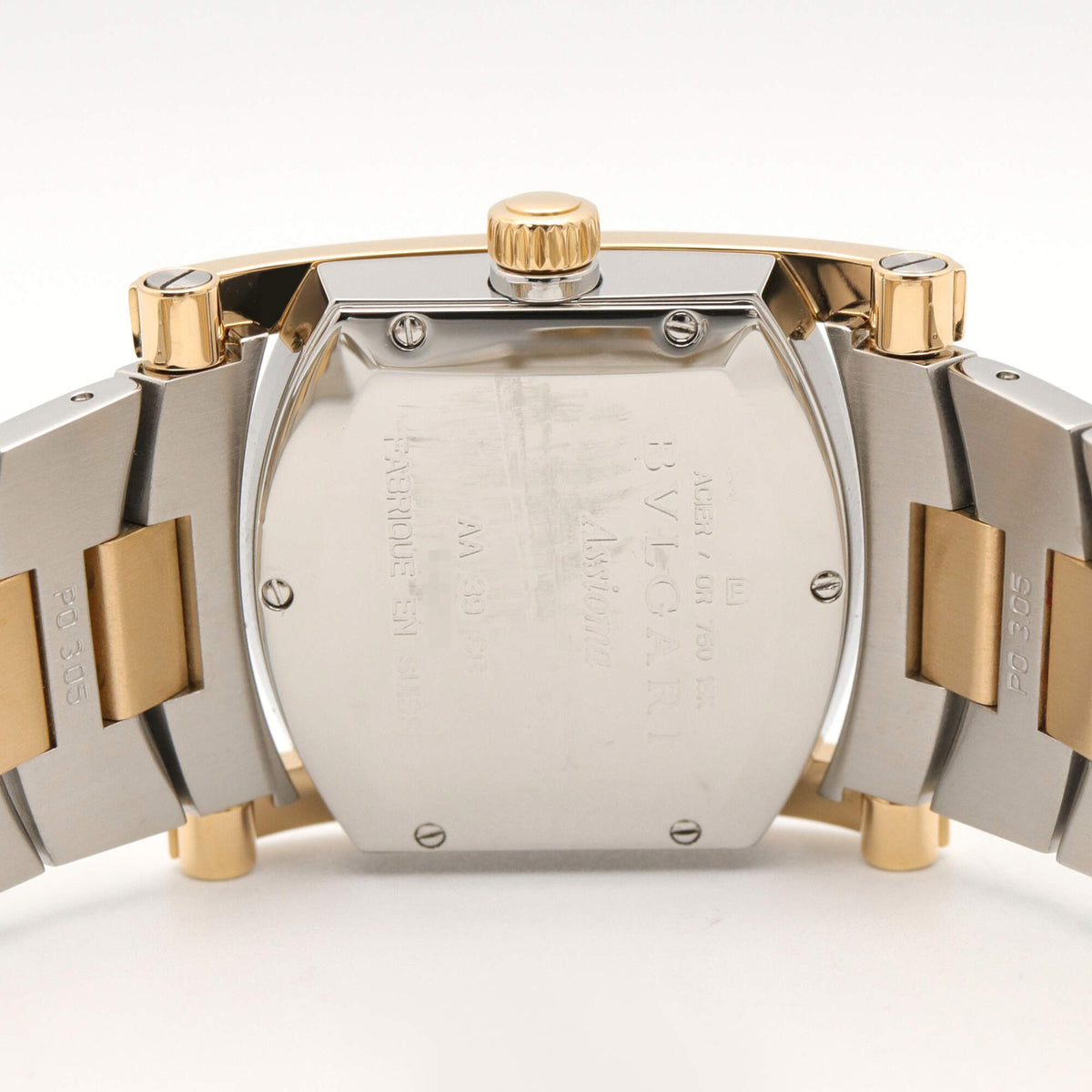Montre Bvlgari Bulgari BVLGARI Assioma 18 carats (AA39SG, cadran argenté, 30 mm)