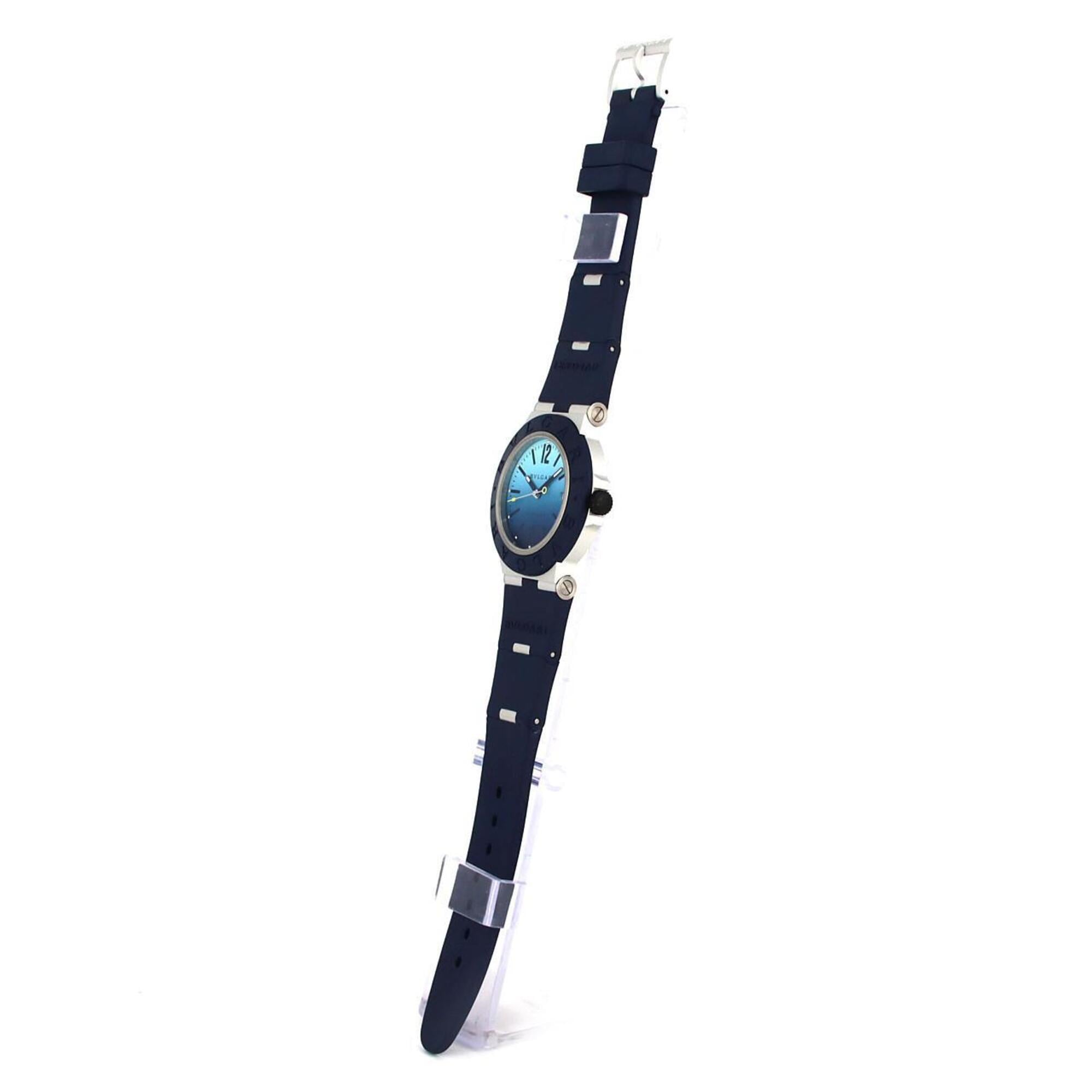Bulgari Capri BB40ATHMS/103815 Blue Dial 40mm Watch
