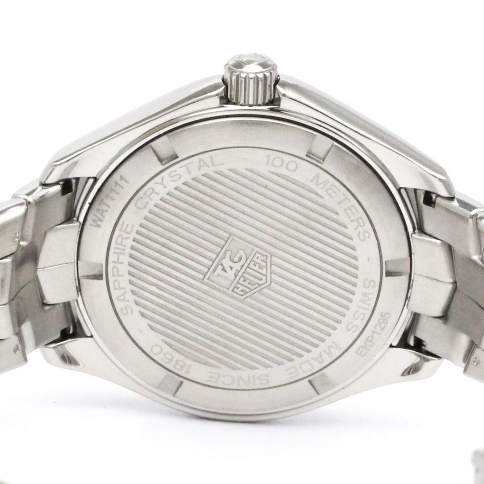 TAG HEUER Link herenhorloge van roestvrij staal met quartz uurwerk WAT1111