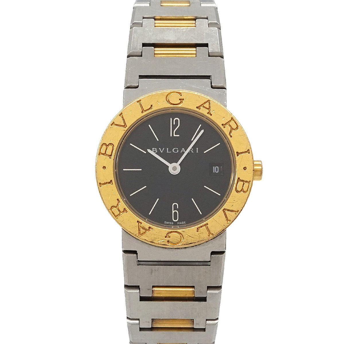 Bvlgari BB26SG Black Dial 20mm Watch