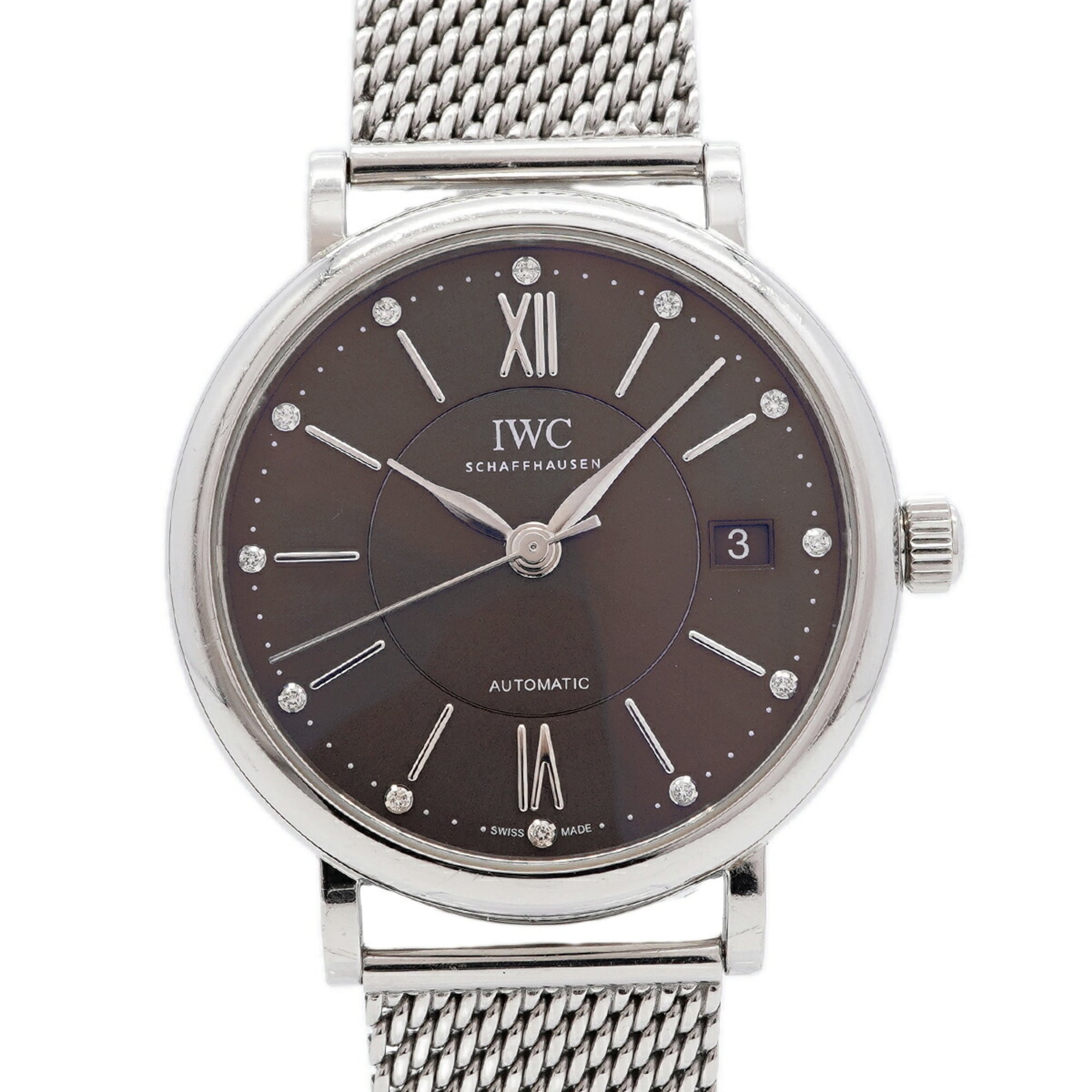 IWC Schaffhausen Portofino IW458110 Gray Dial 36mm Watch