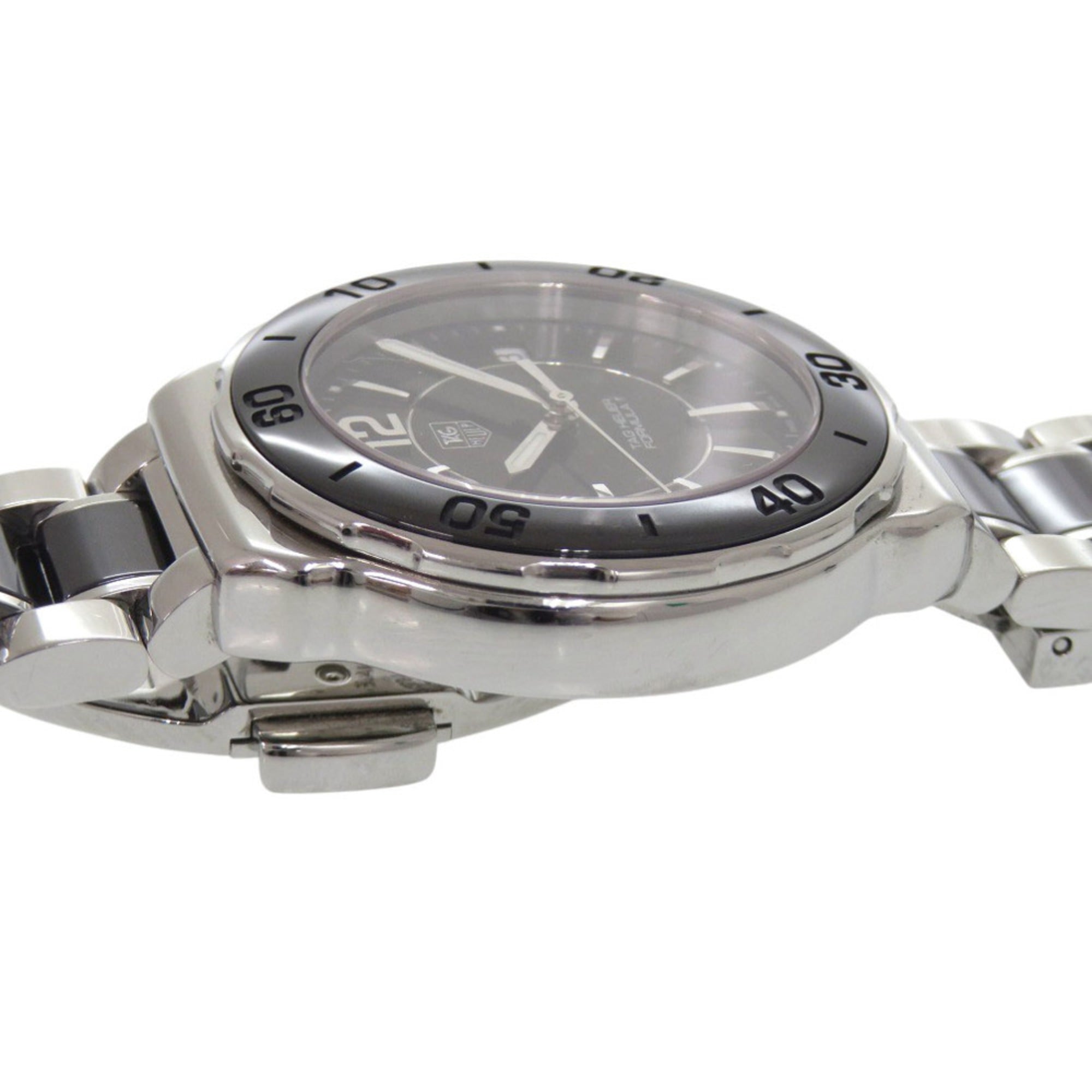 TAG Heuer Formula 1 WAH1210.BA0859 Quarz aus Edelstahl mit Schwarz/Silber Zifferblatt 0330 HEUER