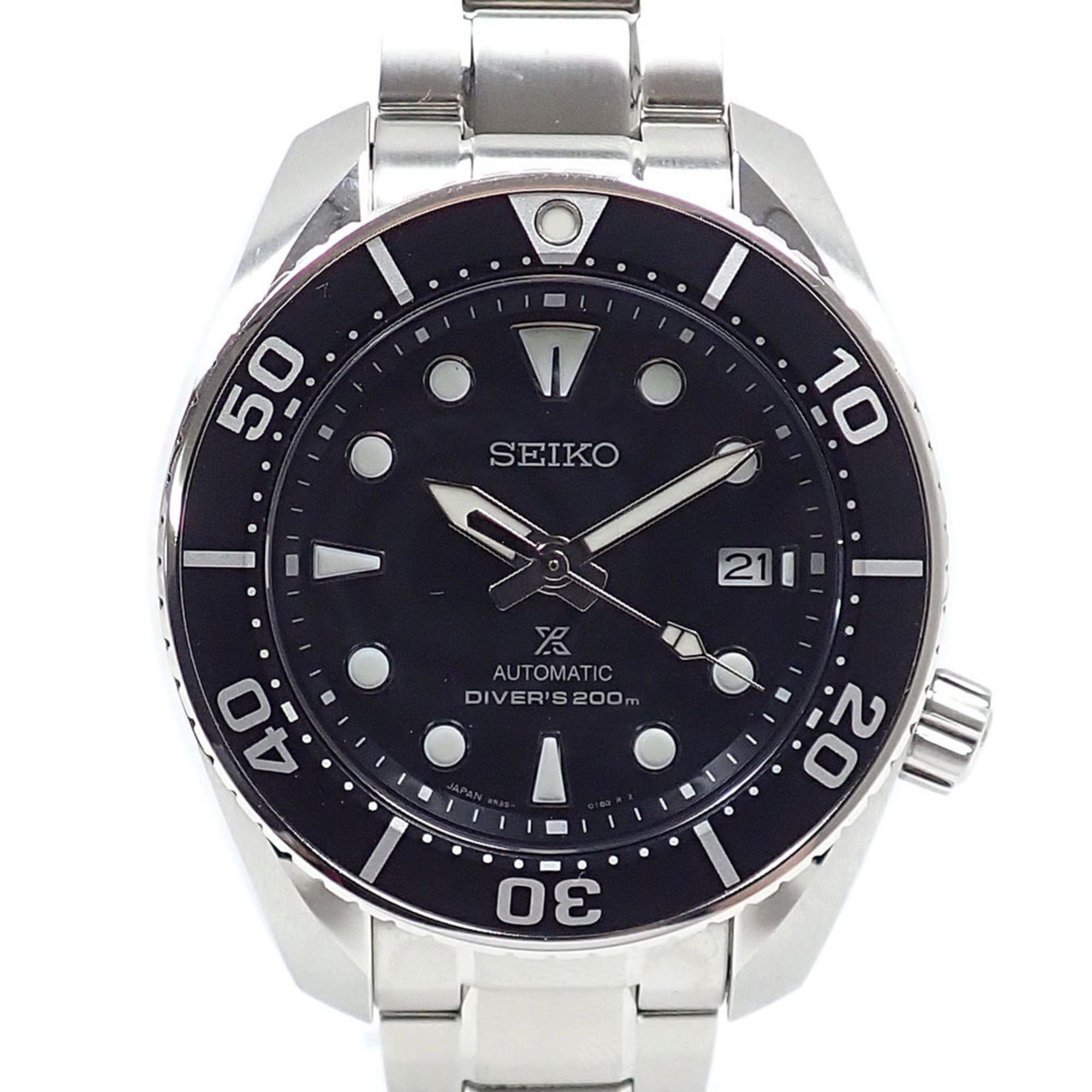 Seiko Prospex SBDC083 Black Dial 43mm Watch