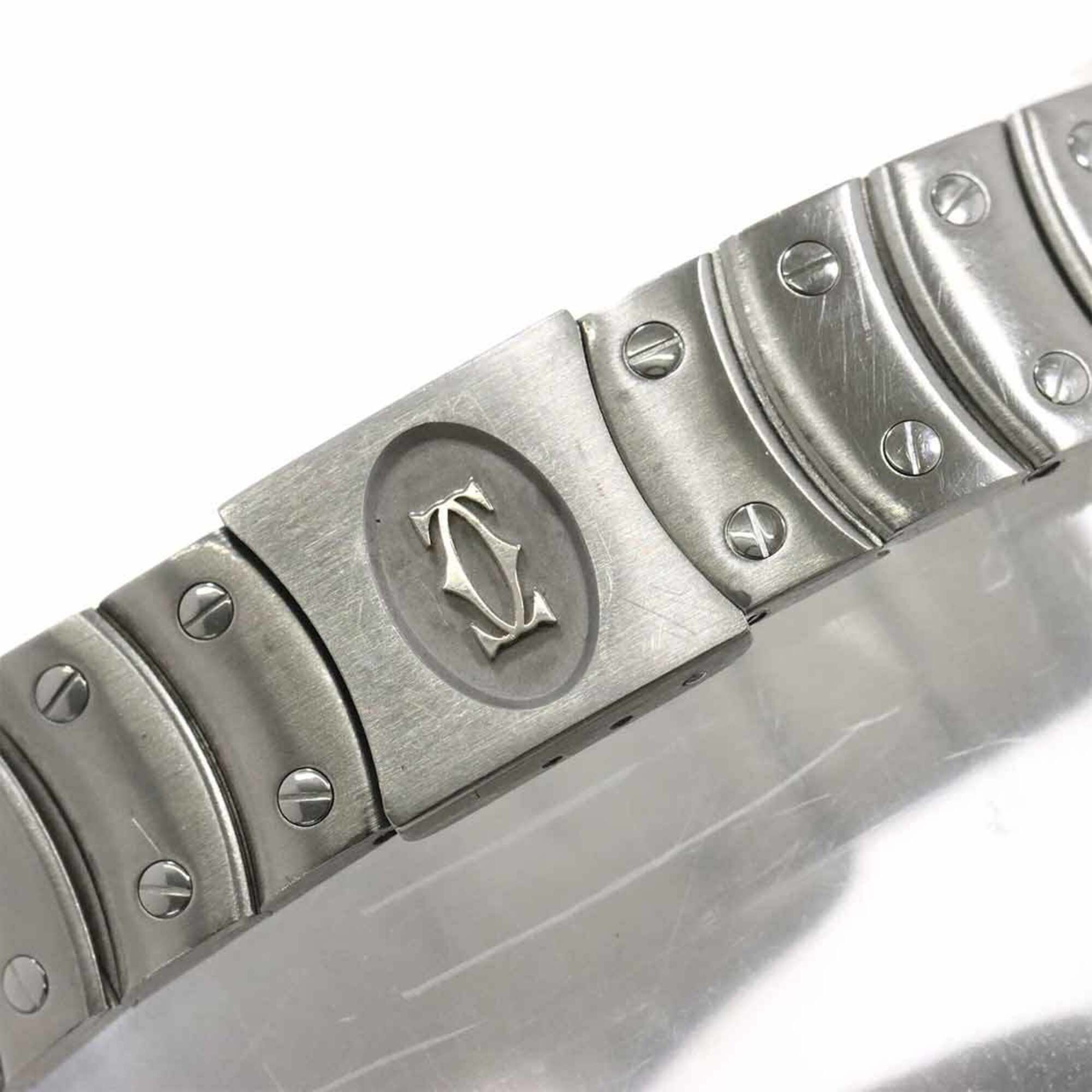 Cartier Santos Ronde MM Weiß Zifferblatt 29 mm Uhr