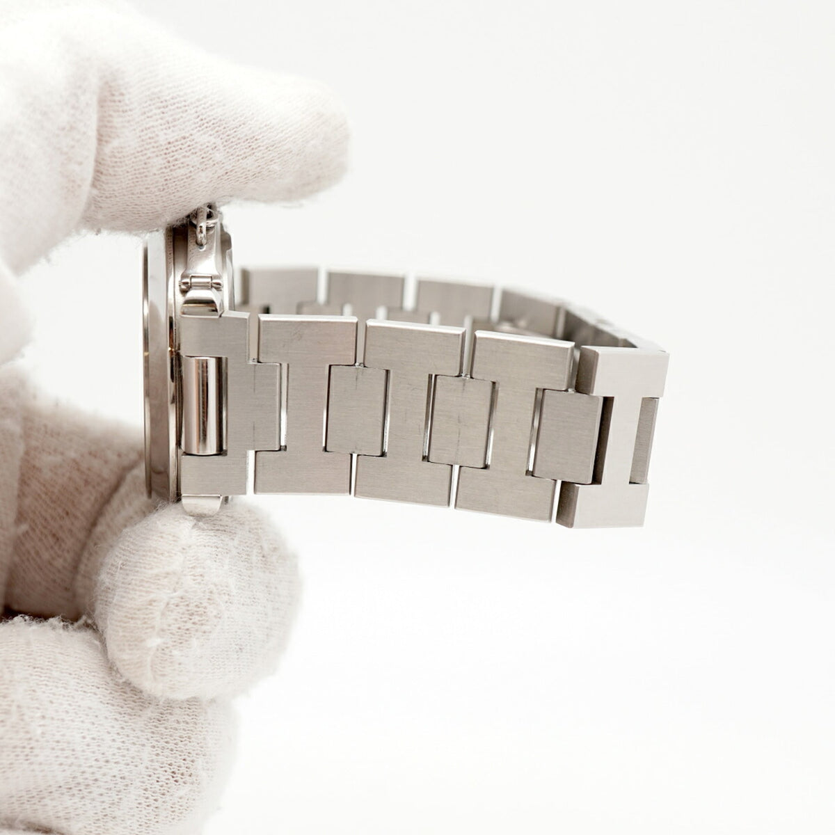 Cartier Pasha C W31074M7 Silber Zifferblatt 35 mm Uhr