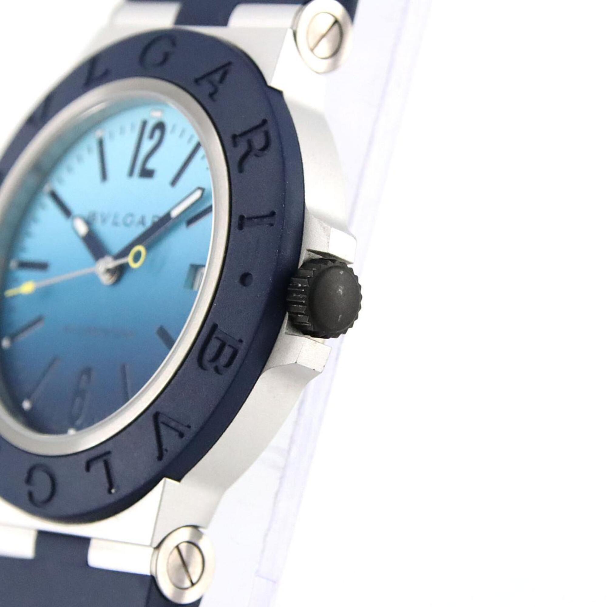Bulgari Capri BB40ATHMS/103815 Blue Dial 40mm Watch