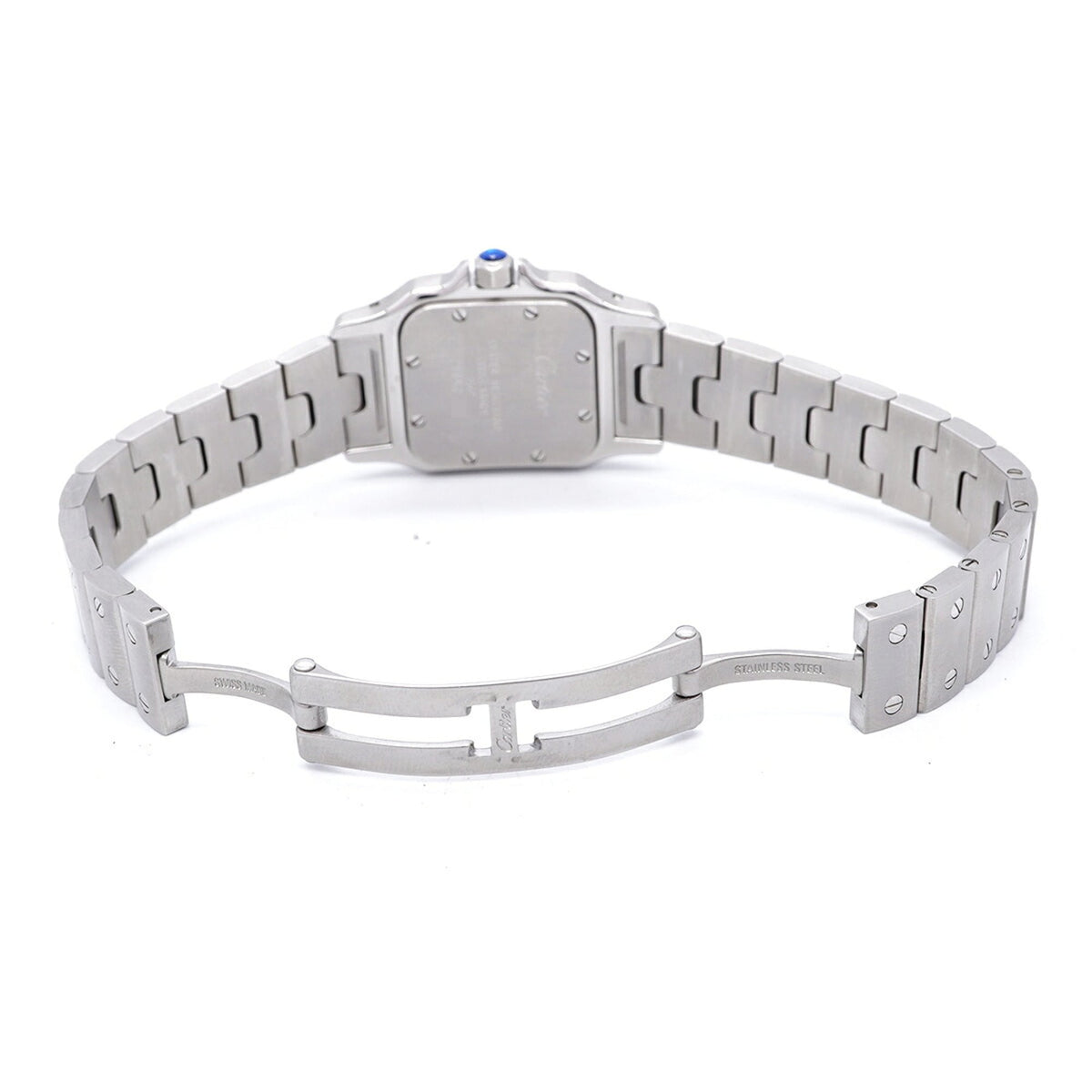 Cartier Santos Galbee SM W20056D6 Silver Dial 23mm Watch