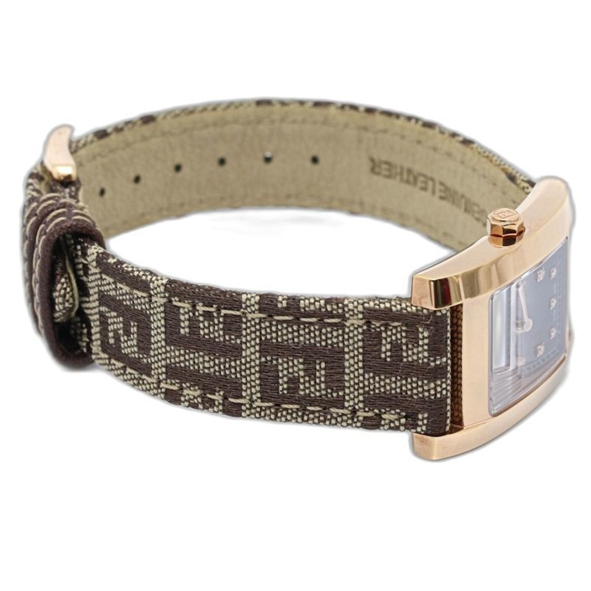 Fendi Classico F704222DF-N 7000L Brown Dial 22mm Watch