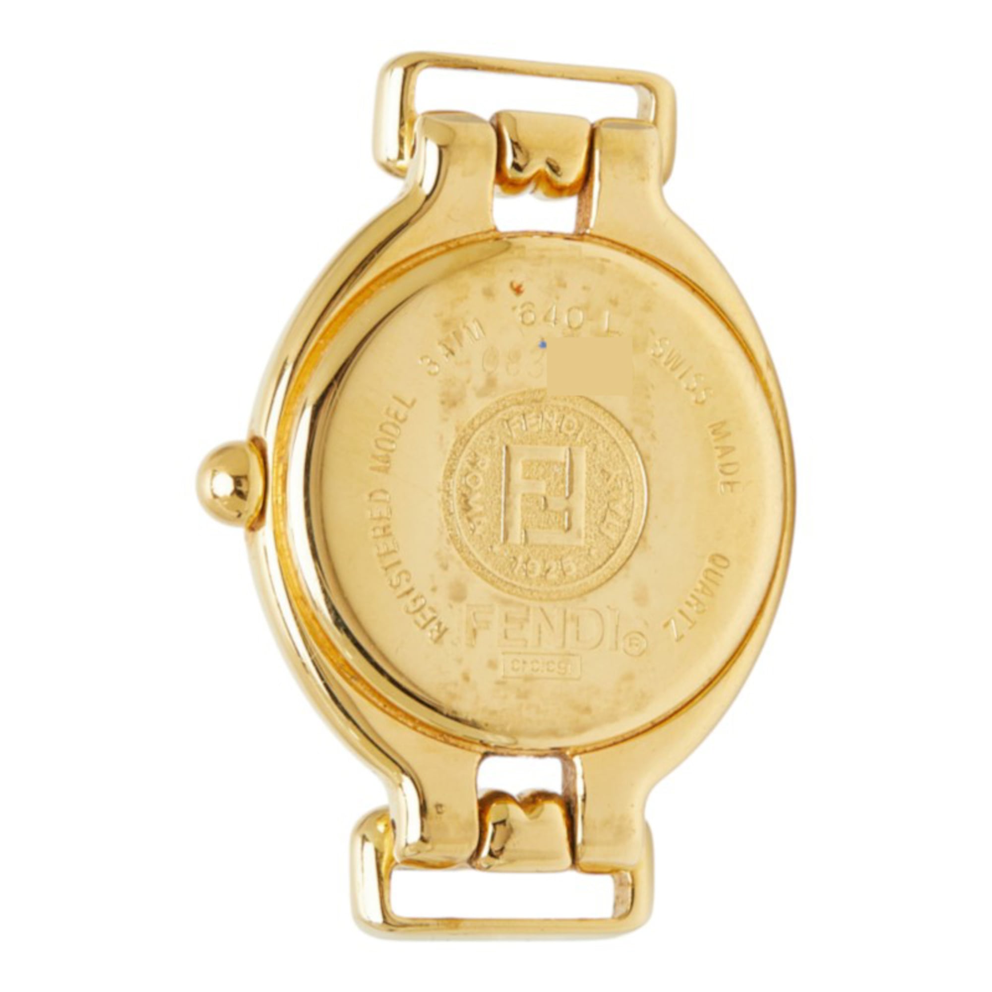 Montre Fendi Chameleon à bracelet interchangeable, 7 couleurs, 640L Blanc, cadran de 24 mm