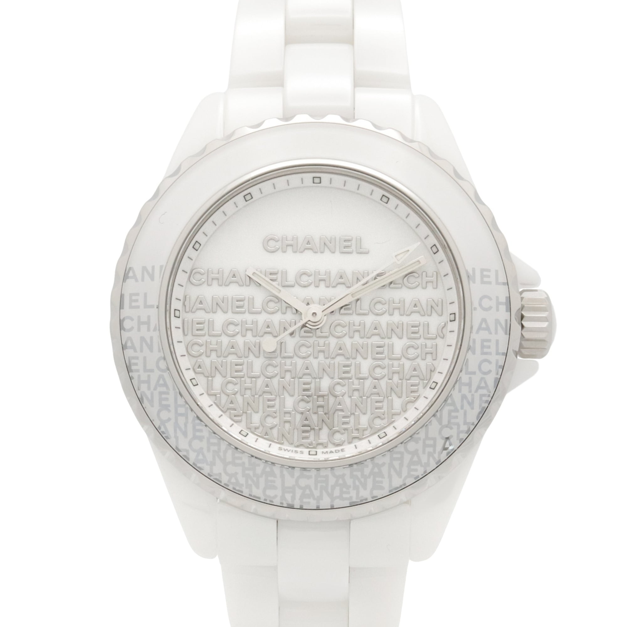 Chanel J12 H7419 White Dial Ceramic 33mm Watch