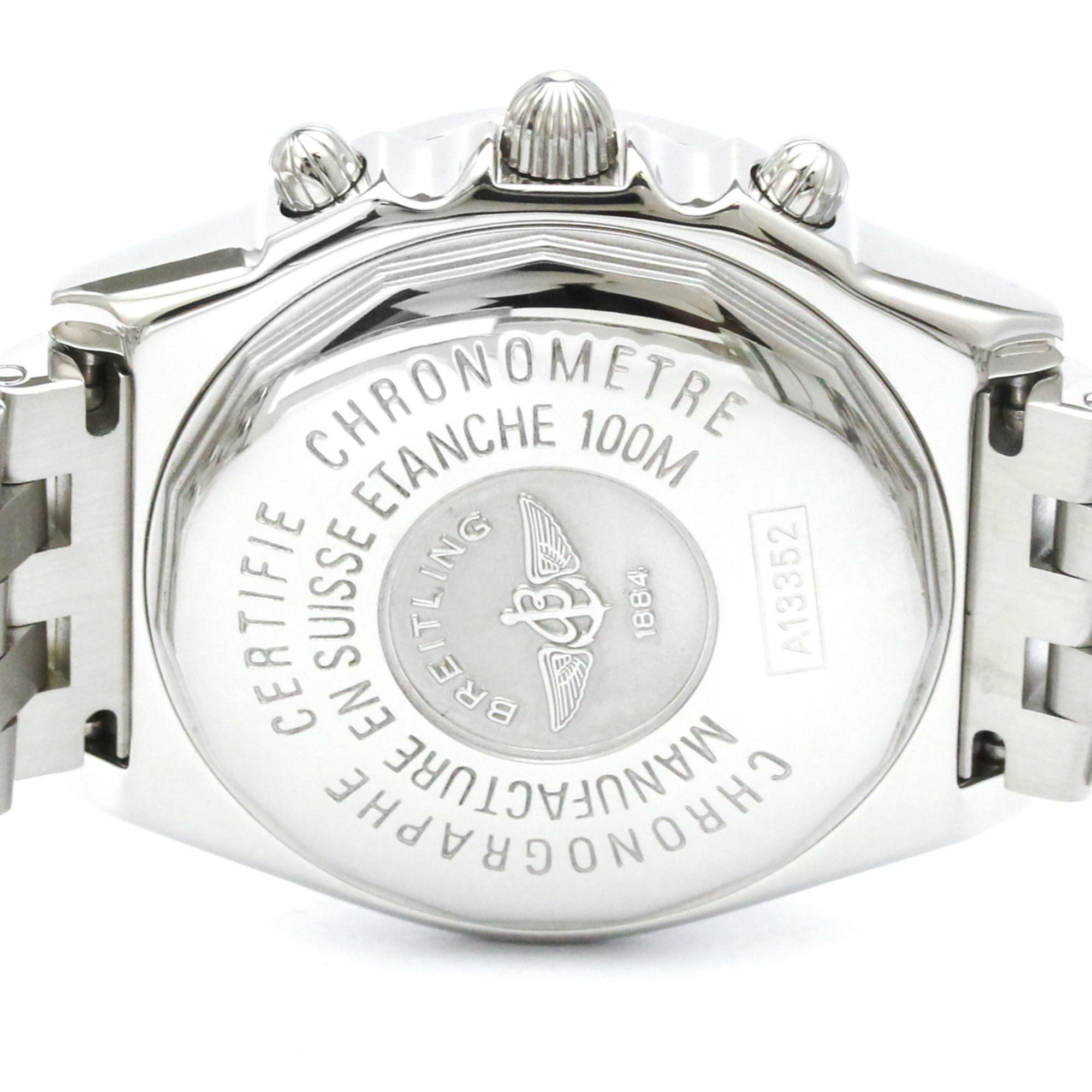 Breitling Chronomat A13352 Black Dial 40mm Watch