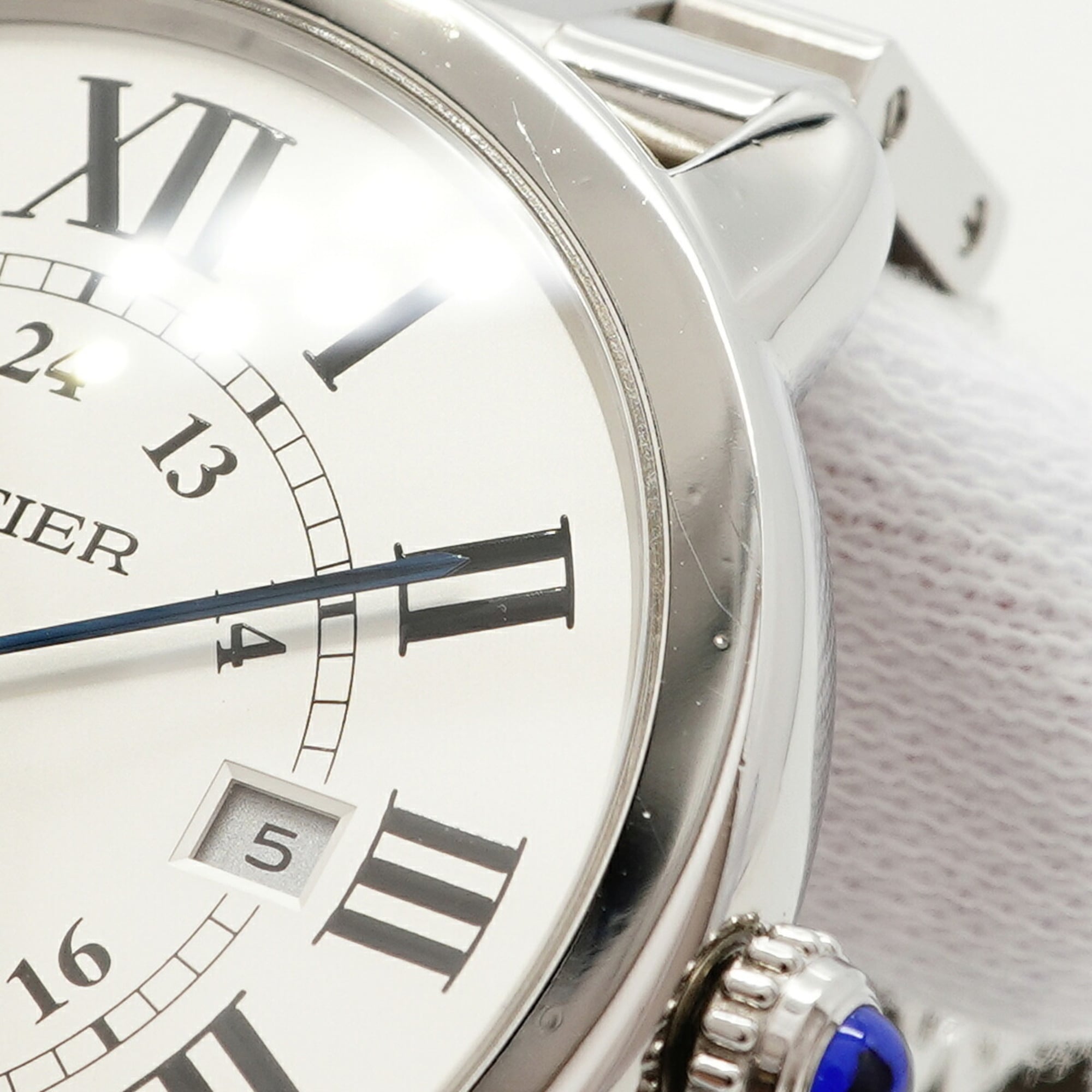 Cartier Ronde Solo W6701011 Silver Dial 42mm Watch