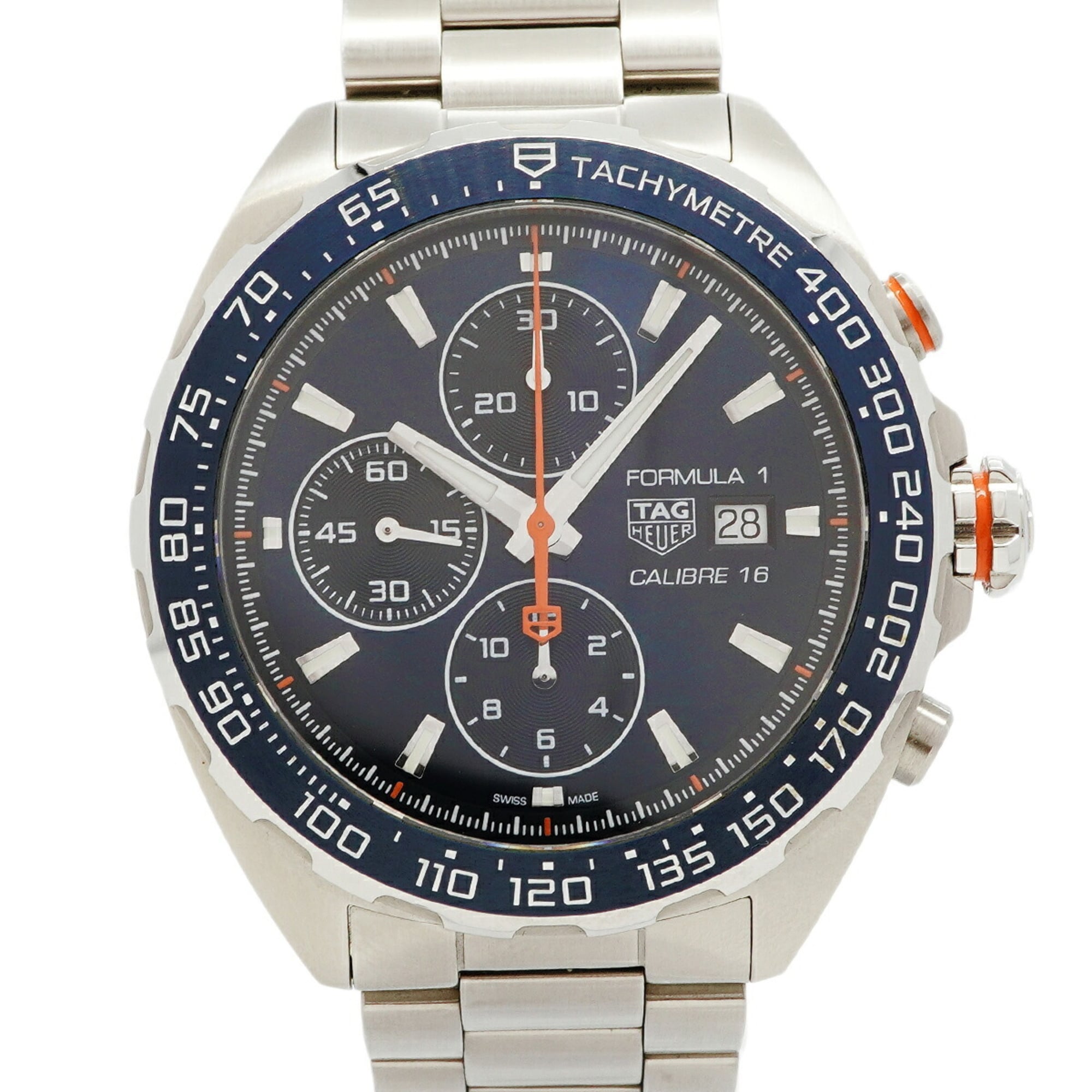 TAG Heuer Formula 1 Calibre 16 CAZ201G Navy Dial 44mm Watch