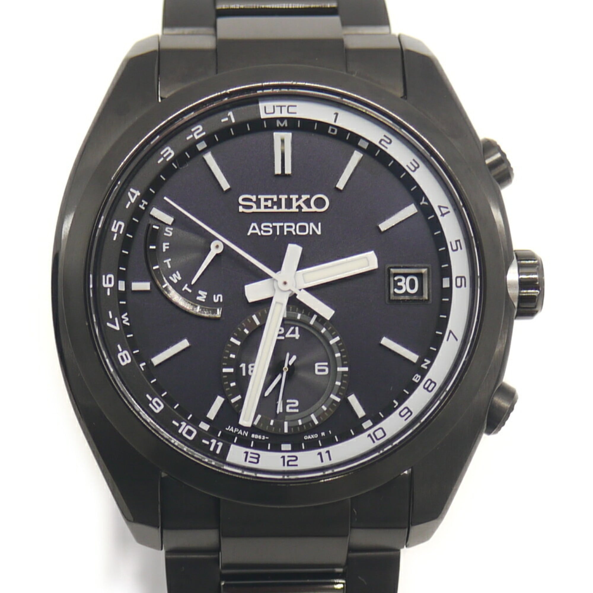 Seiko ASTRON SBXY019 Black Dial 41mm Watch