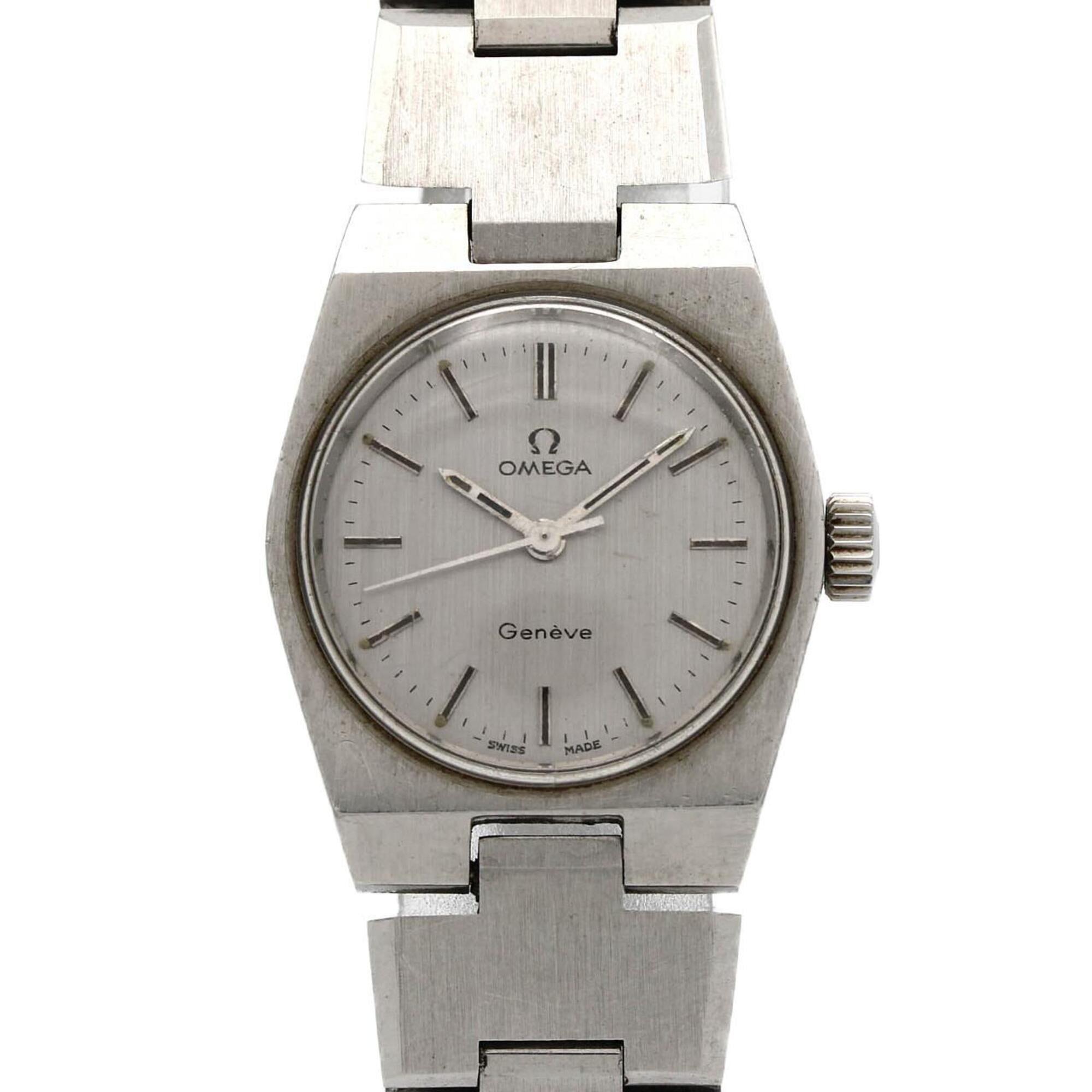 Omega Geneve Silver Dial 23mm Watch