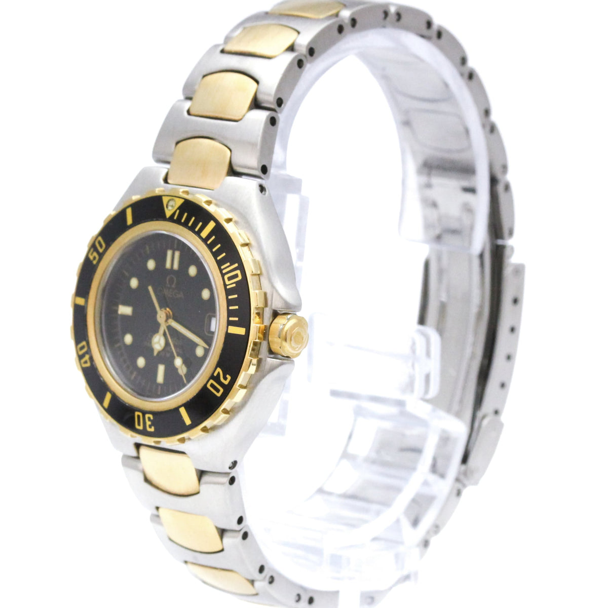 Omega Seamaster 7961041 Black Dial 30mm Watch
