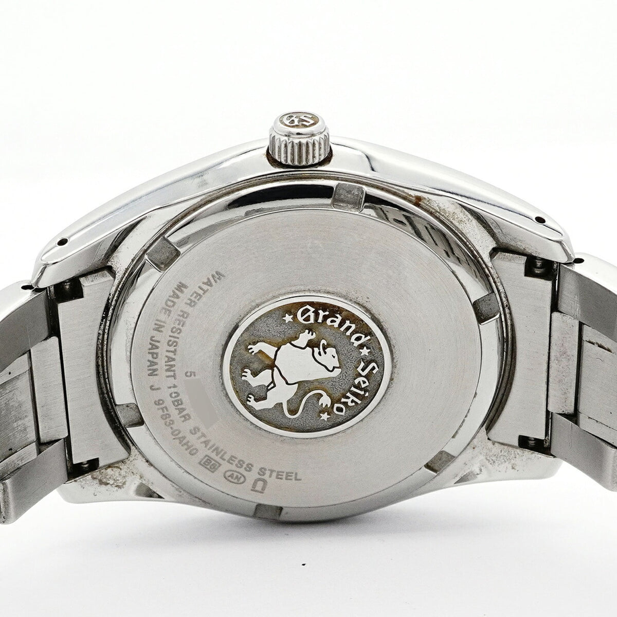Grand Seiko Grand Day-Date SBGT035/9F83-0AH0 Silver Dial 37mm Watch