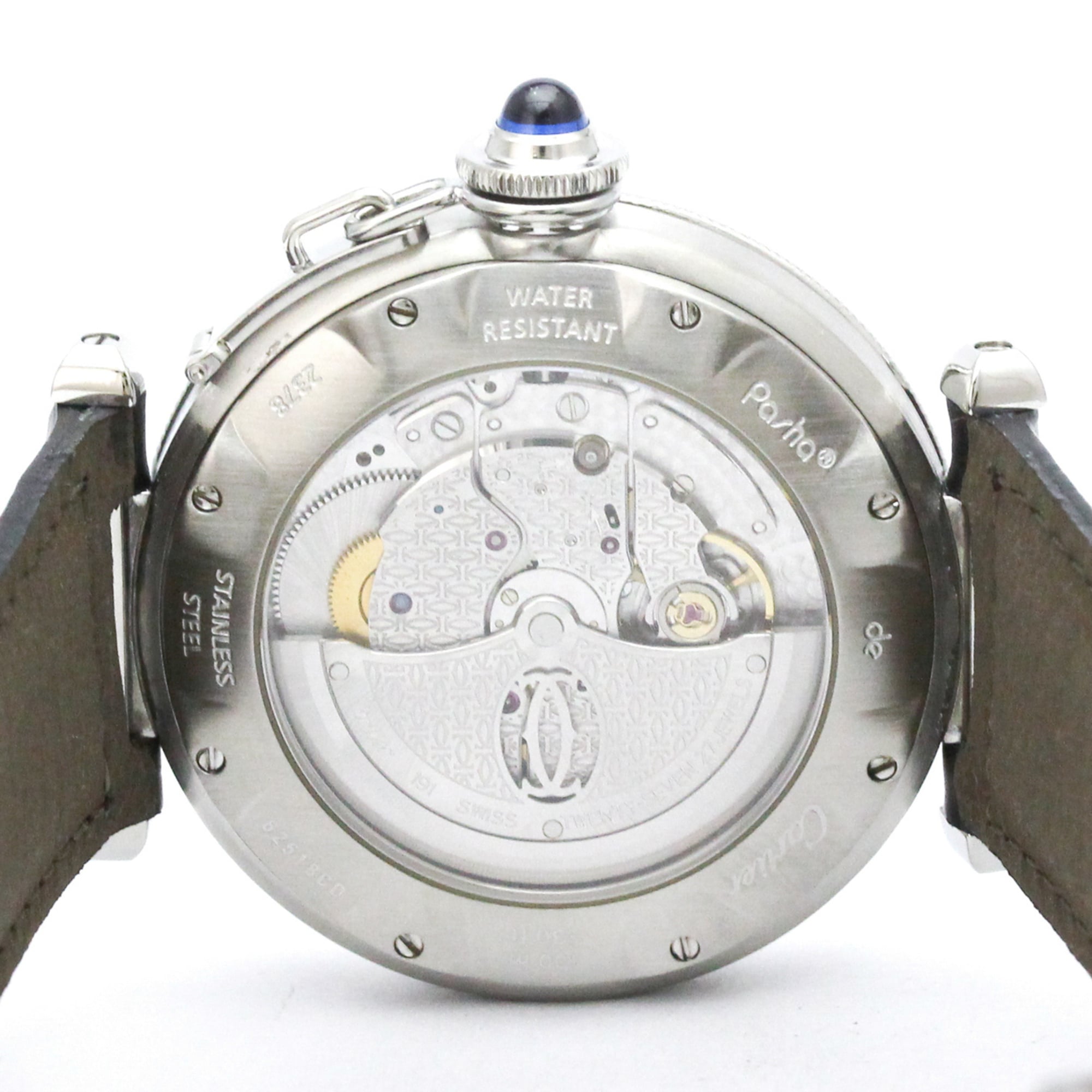 Montre Cartier Pasha 38 W3103155, cadran argenté, 38 mm
