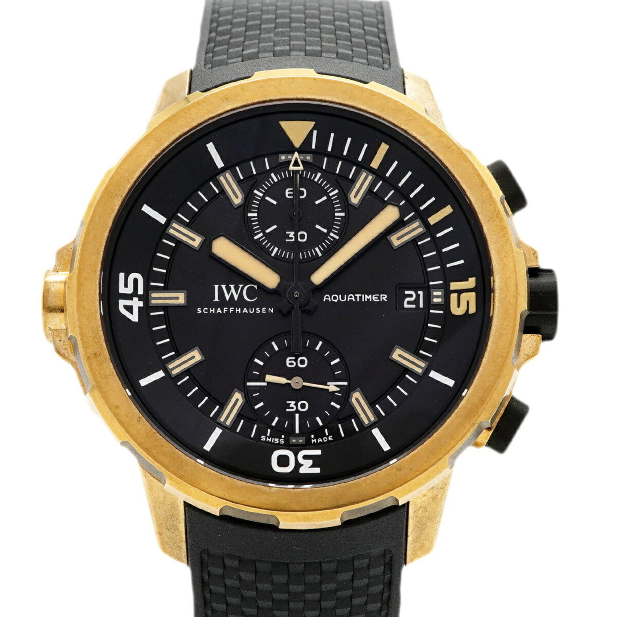 IWC Aquatimer IW379503 Black Dial 46mm Watch