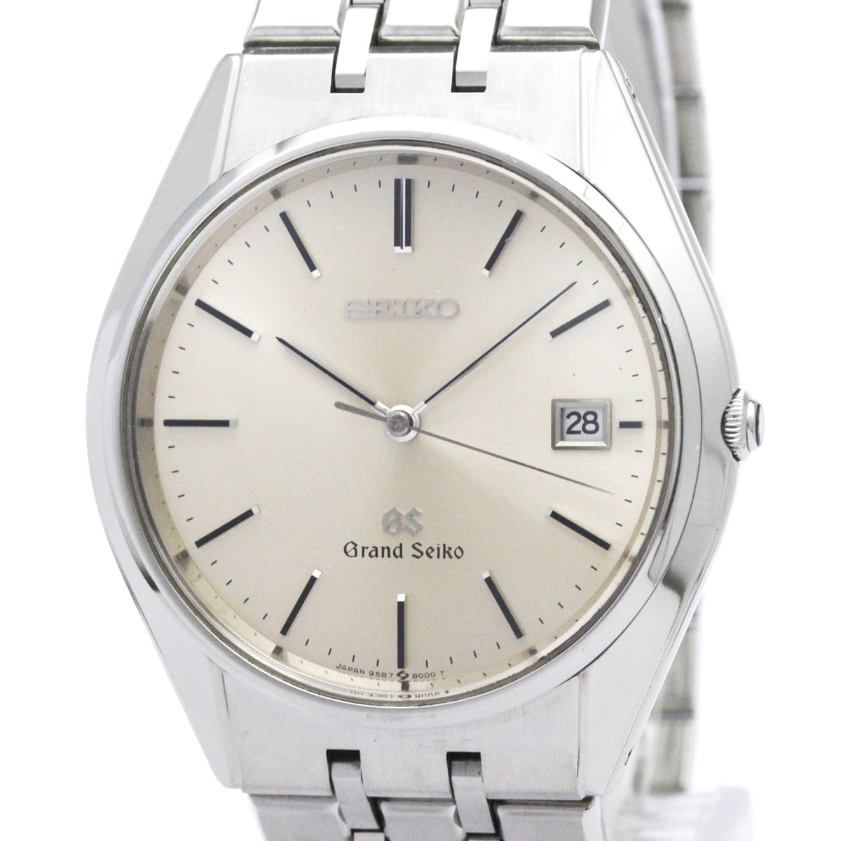 Grand Seiko Grand Seiko 9587-8000 Silver Dial 36mm Watch