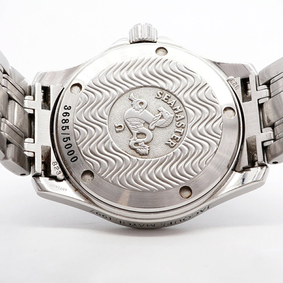 Omega Seamaster Jacques Mayol 2500.8 Blue Dial 36mm Watch