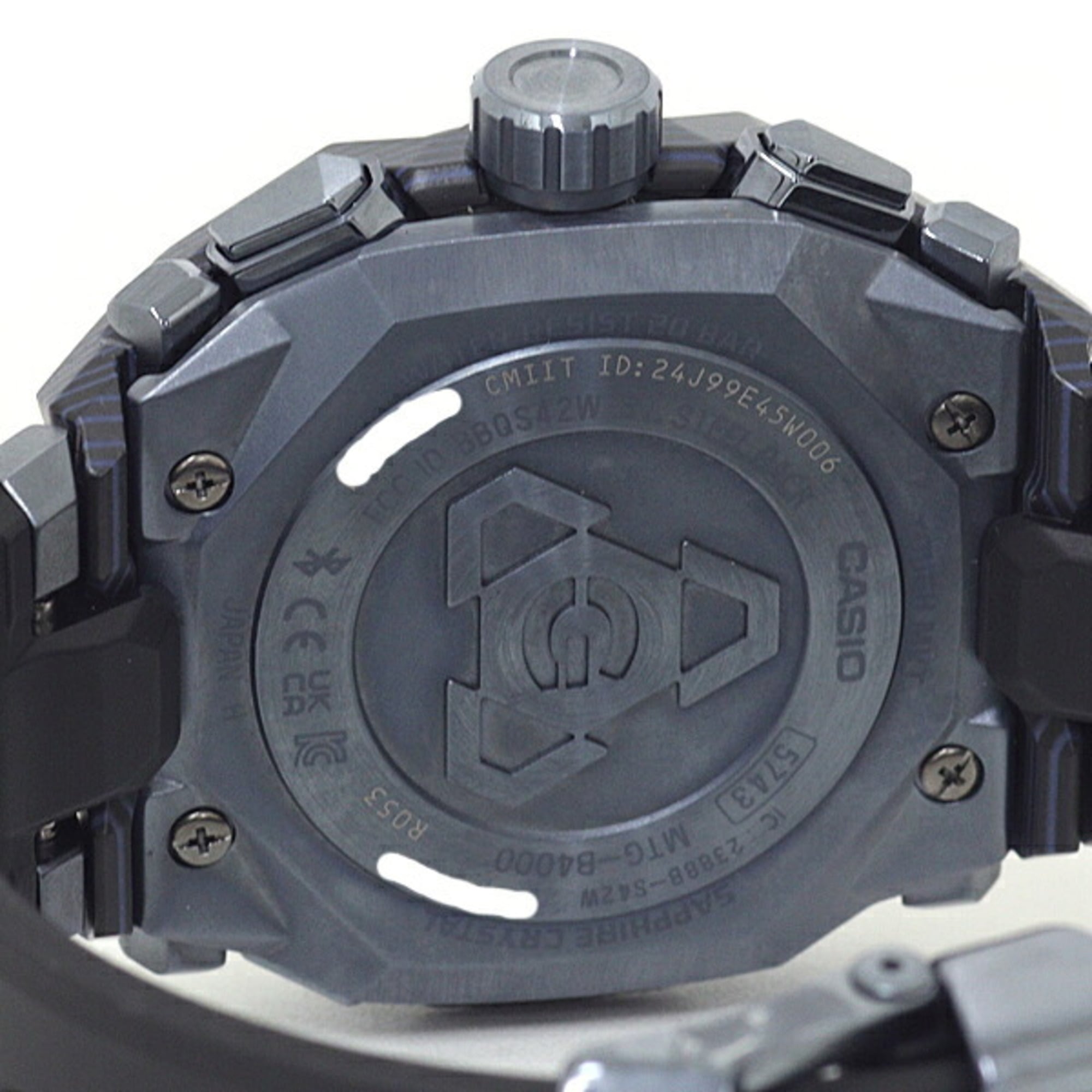 Casio G-Shock MTG-B4000B-1A2JF Black Dial 45mm Watch