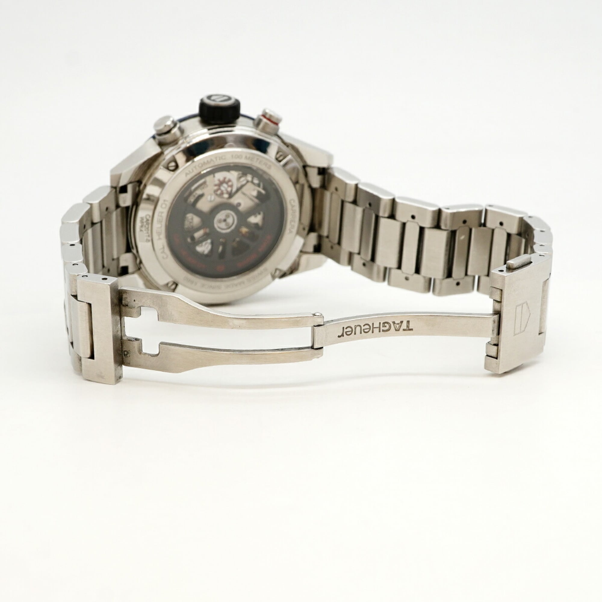 TAG Heuer Carrera Calibre 01 CAR201T Skeleton Dial Men's Watch