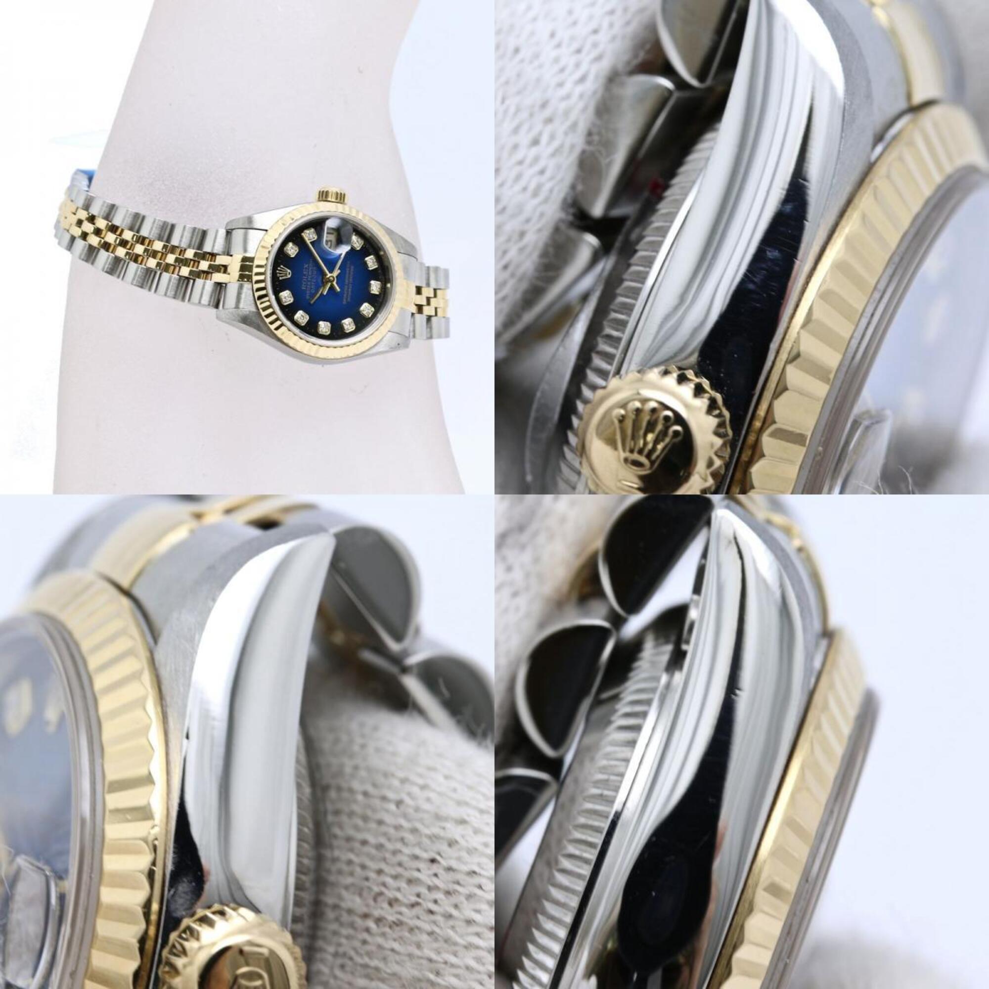ROLEX Datejust 10P Diamond 79173G Wo 40549