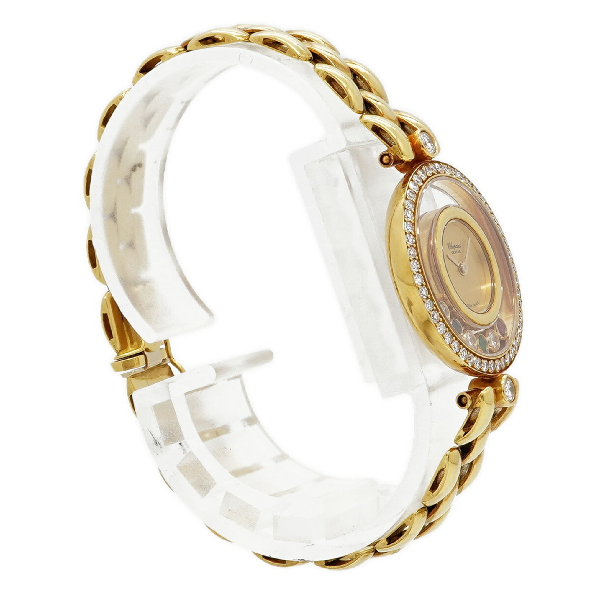 Chopard Happy Diamonds YG 20 3926-24 Gold Dial Wo