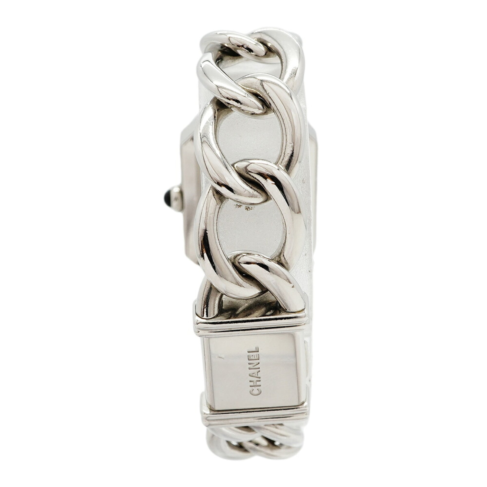 Chanel PremiÃ¨re M Chain H0452 Black Dial Wo