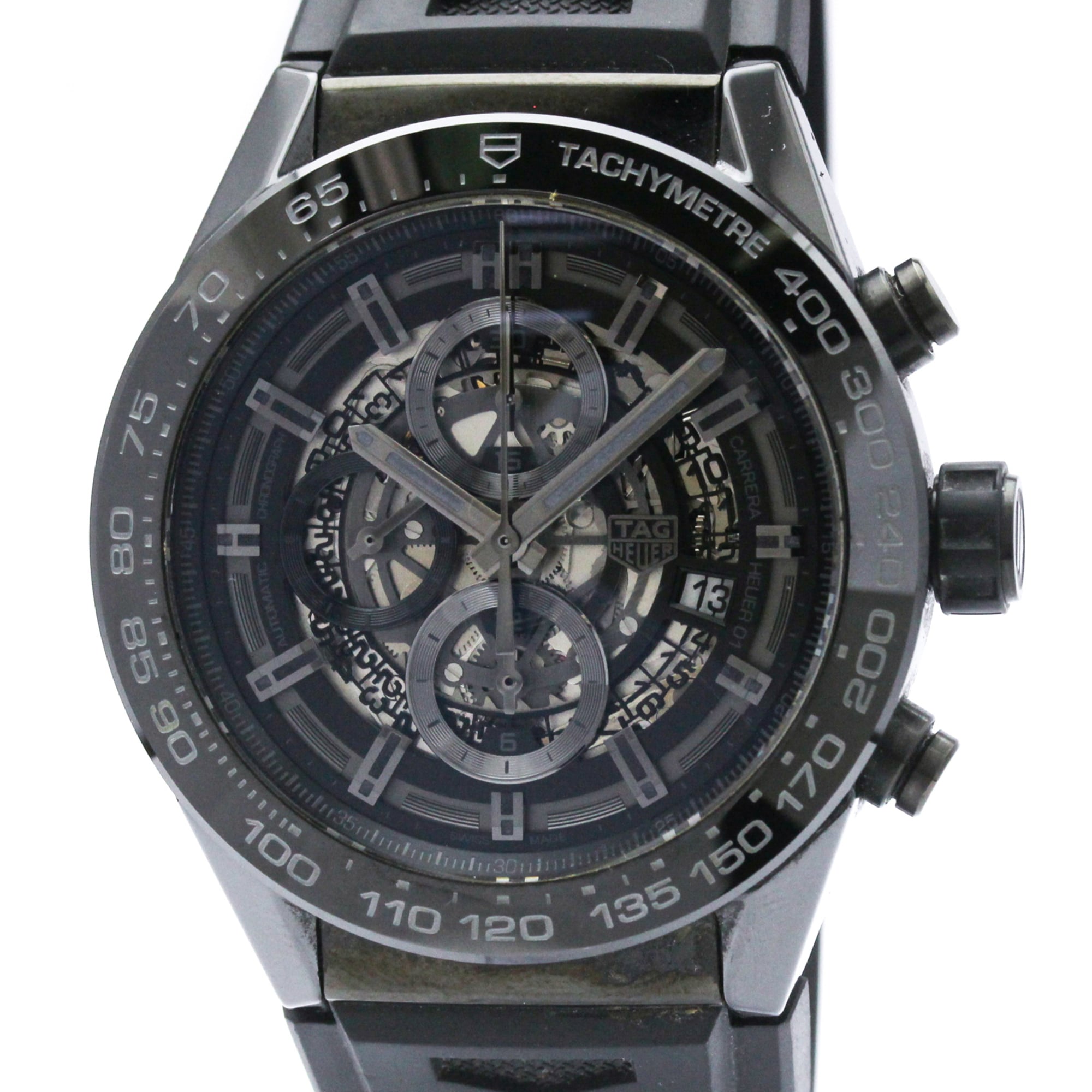 TAG HEUER Carrera Calibre Heuer 01 Steel Mens Watch CAR2A90