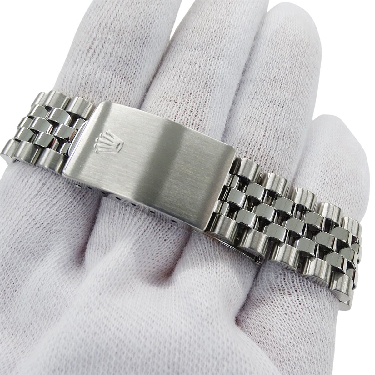 Rolex Datejust 16234G W Silver Dial 36mm Watch