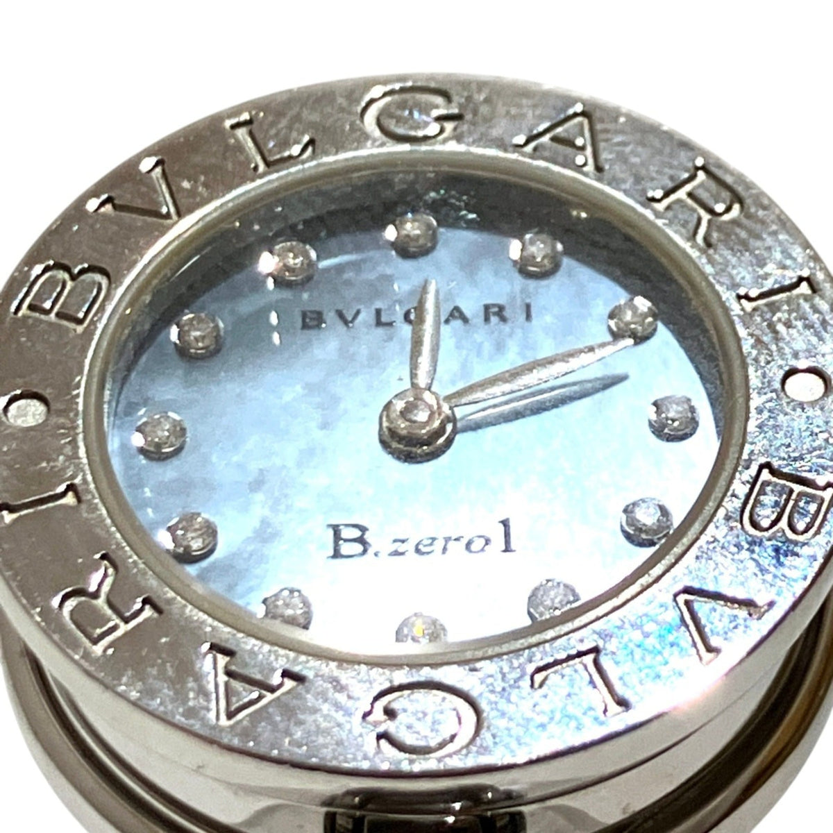Montre Bvlgari Bulgari B.zero1 BZ22S à cadran bleu, 22 mm