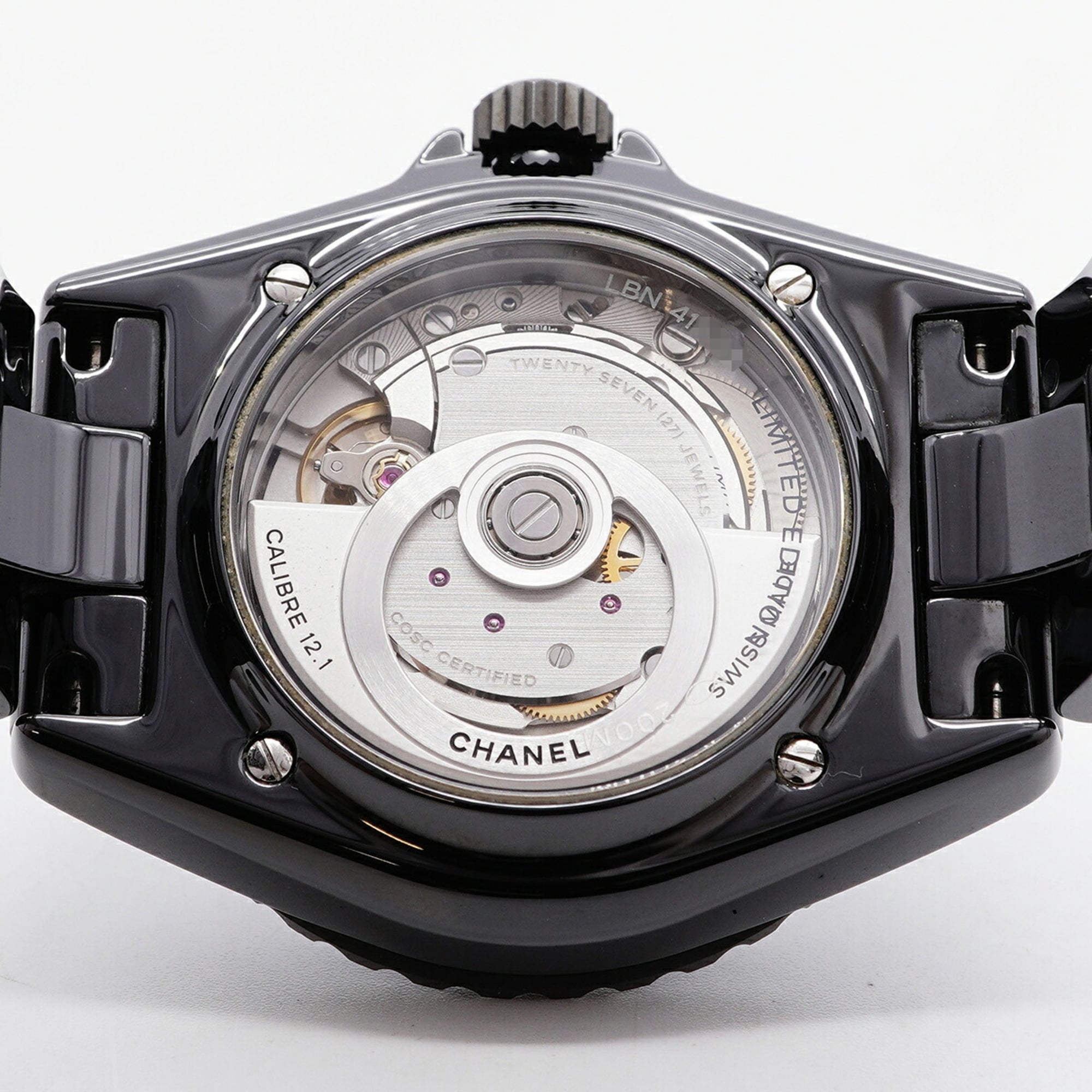 Chanel J12 Wanted de H7418 Black Dial 39mm Watch