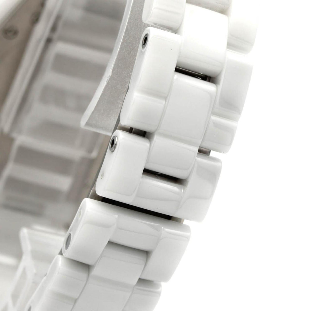Chanel J12 33mm Ceramic H0968 White Dial 33mm Watch