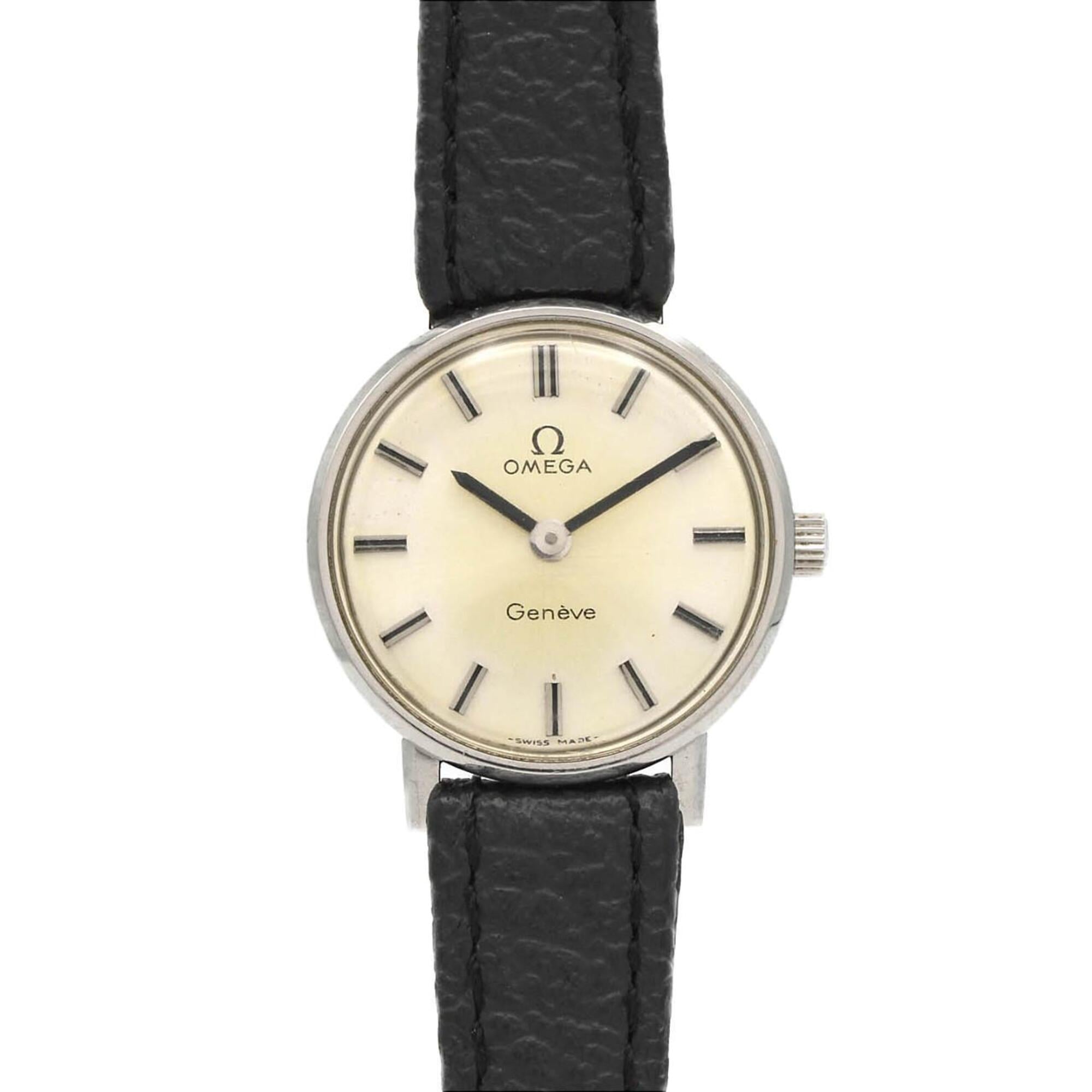 Omega Geneve Silver Dial 23mm Watch