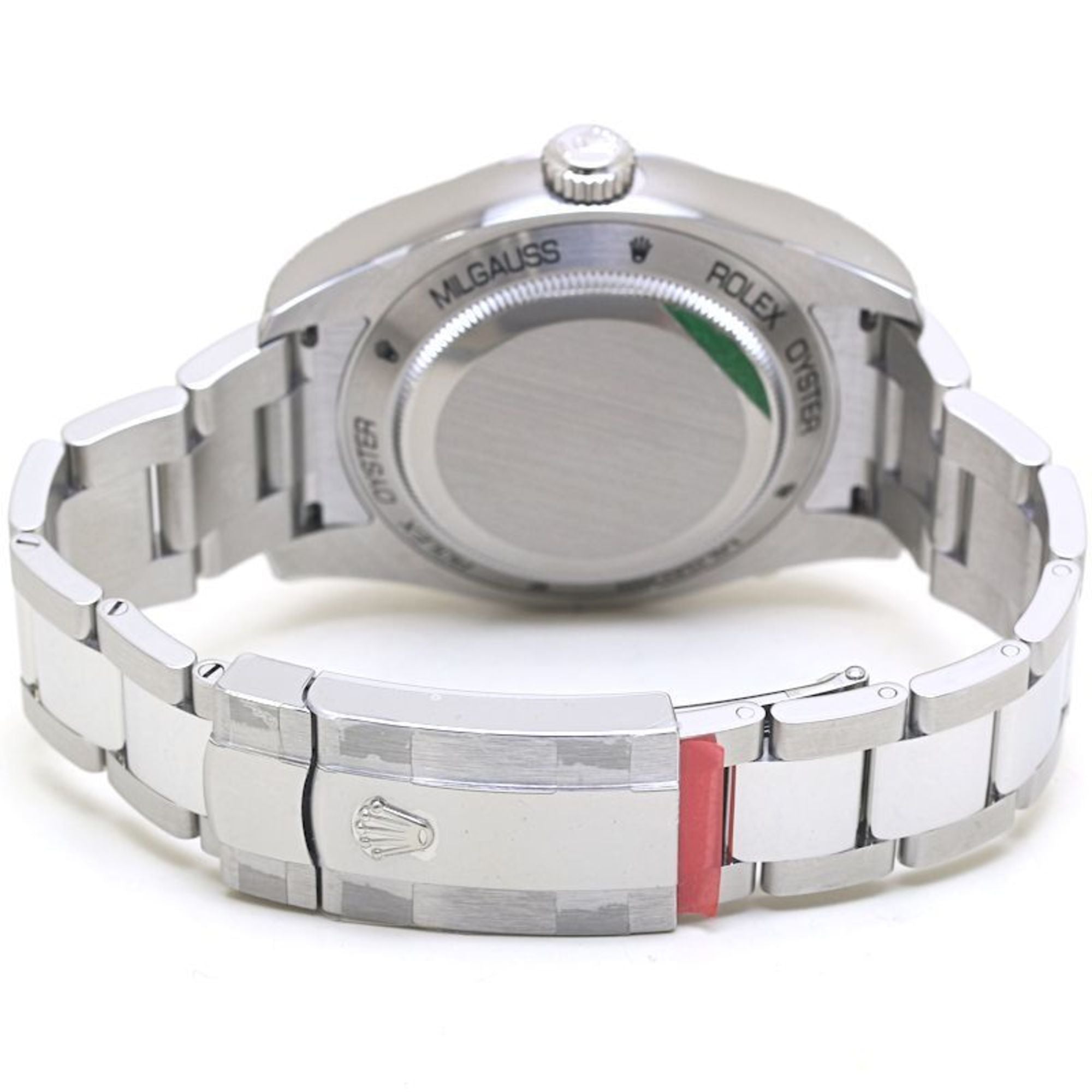 ROLEX Milgauss Z Blue, serienummer 116400GV, herenhorloge van roestvrij staal, 40132