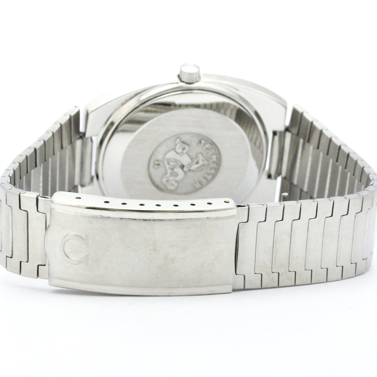Omega Seamaster 1660213 Schwarz Zifferblatt 35 mm Uhr